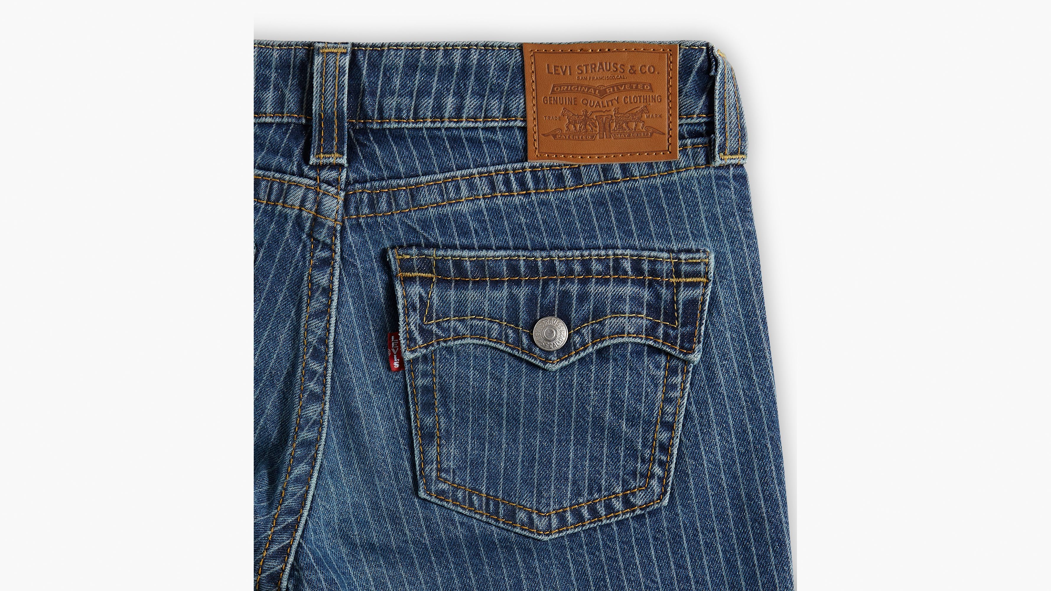 Noughties Bootcut Pinstripe Women's Jeans 8