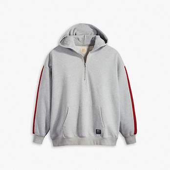 Gold Tab™ Half Zip Hoodie Sweatshirt - Grey | Levi's® US