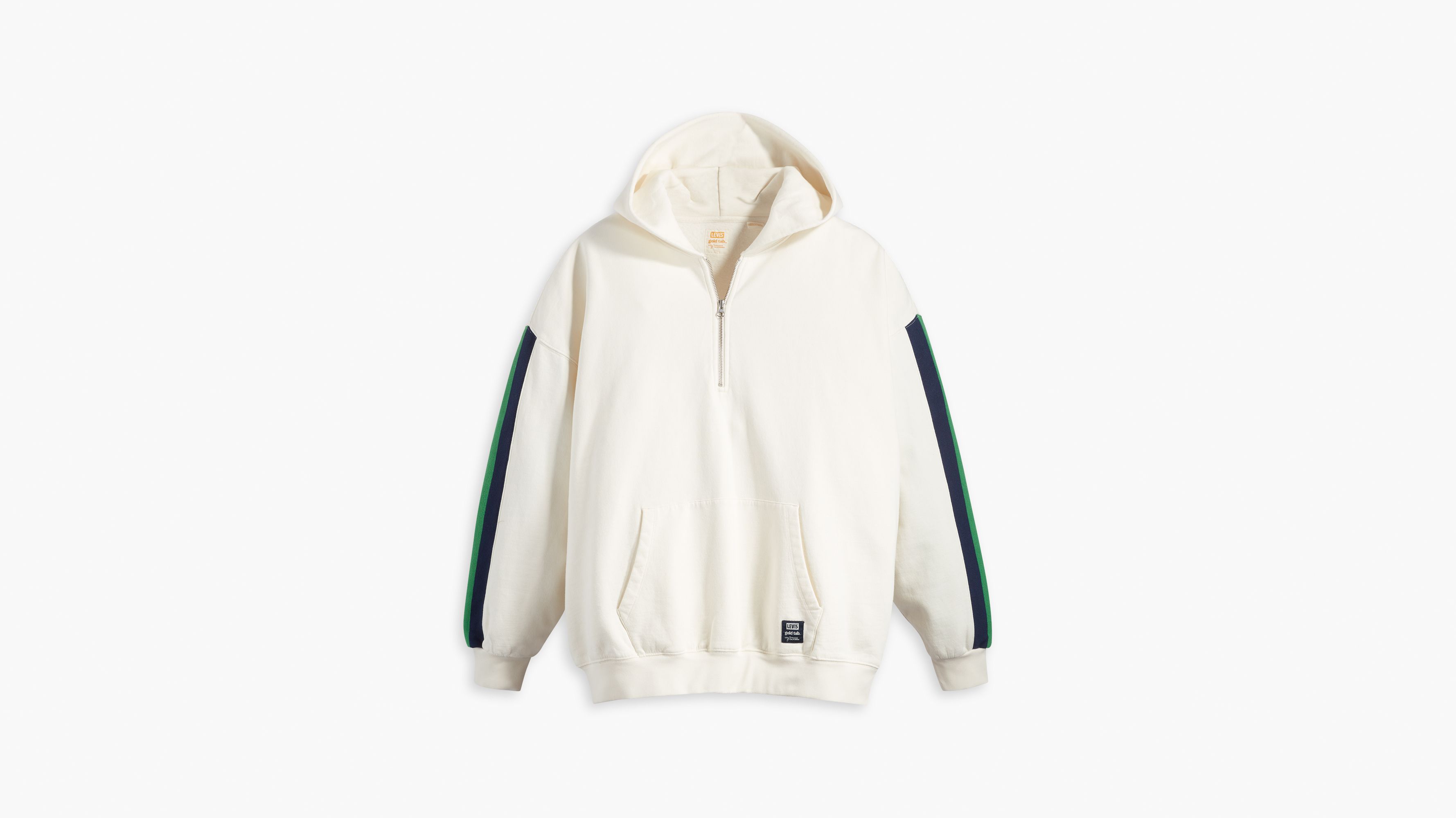 Gold Tab™ Half Zip Hoodie Sweatshirt - White | Levi's® US