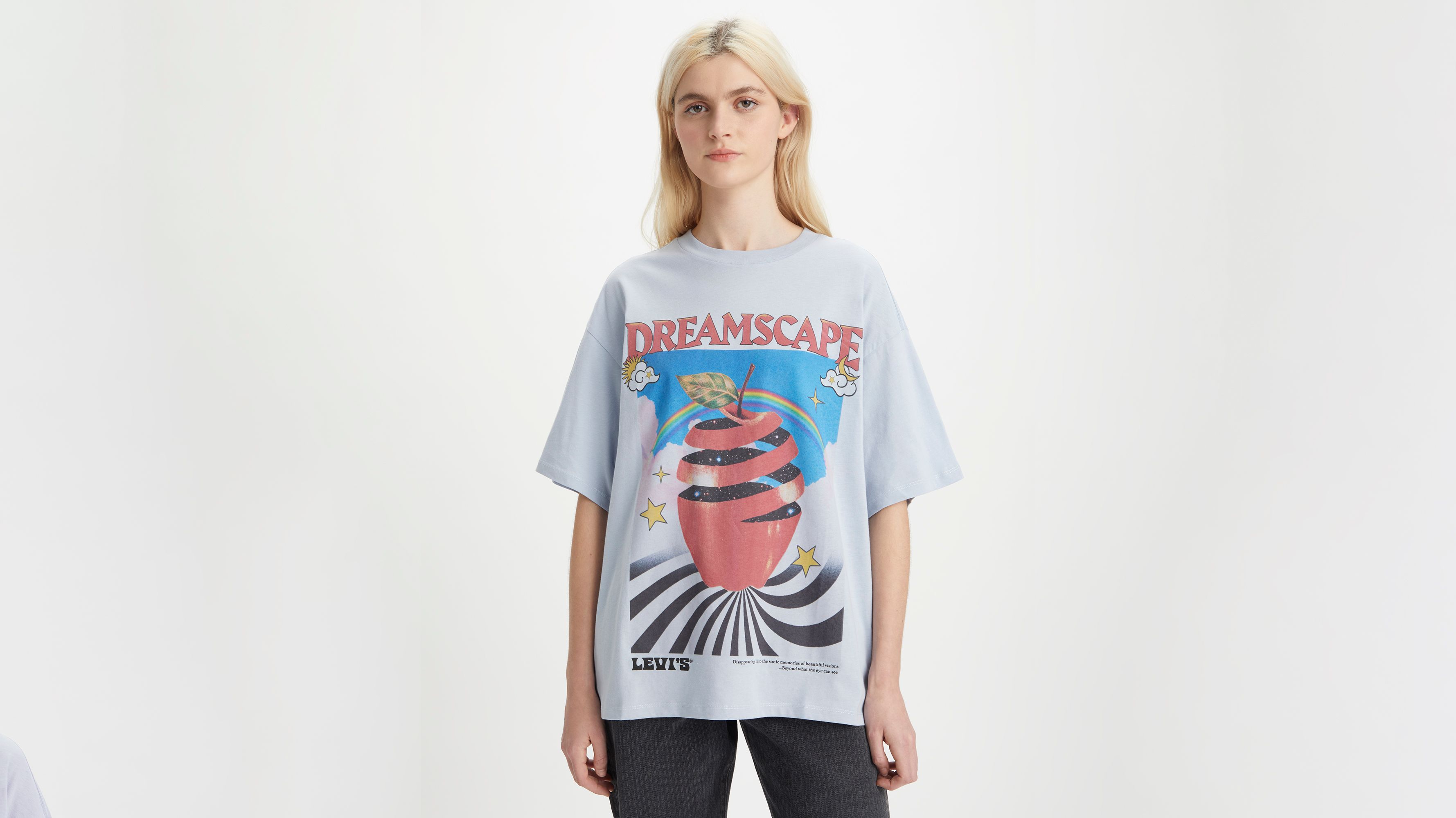 Graphic Short Stack T-shirt - Multi-color