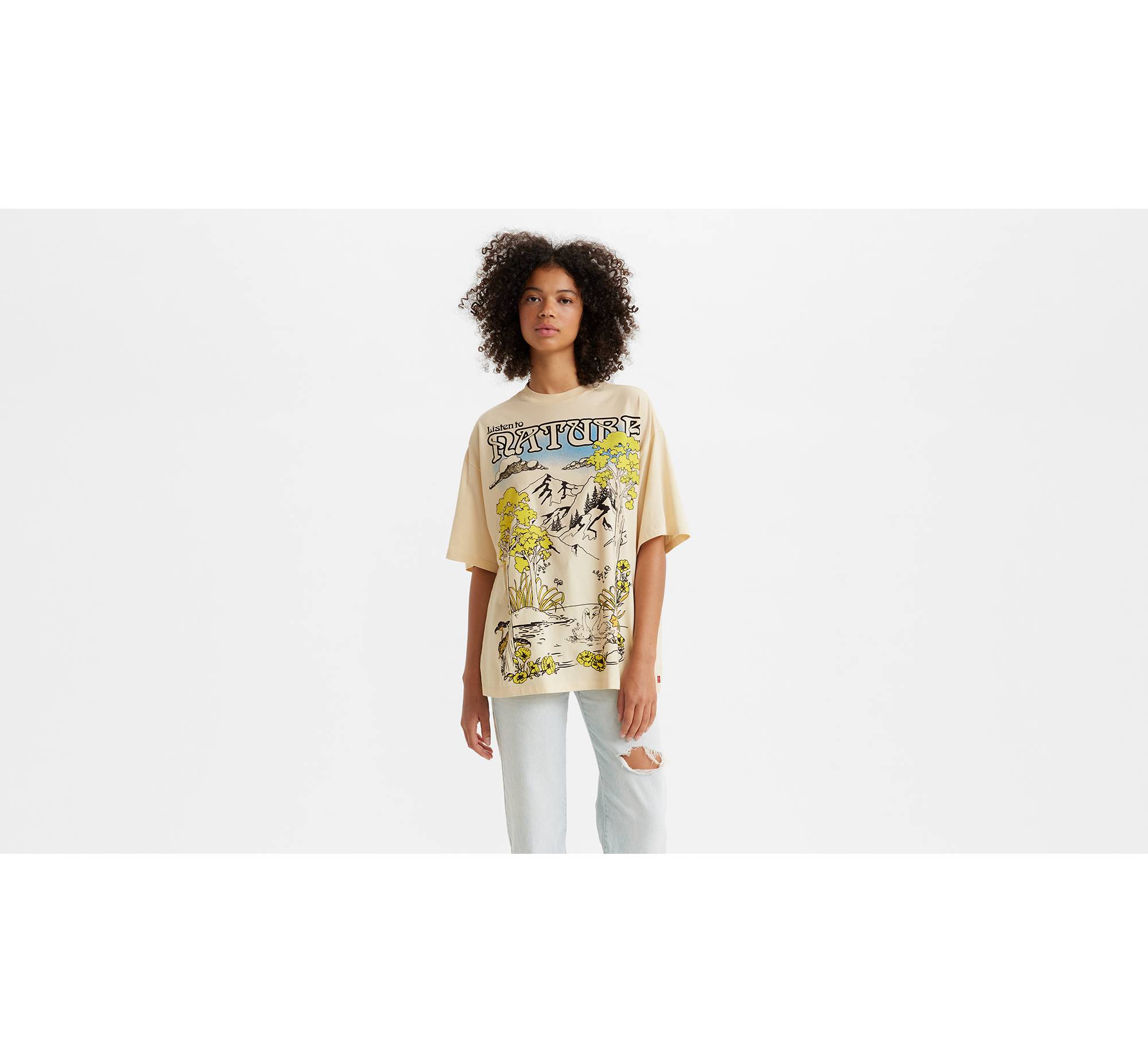 delicadeza dulce Carrera Graphic Short Stack T-shirt - Multi-color | Levi's® US