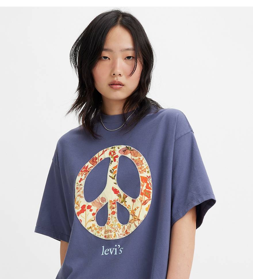 Graphic Short Stack T-shirt - Blue | Levi's® US