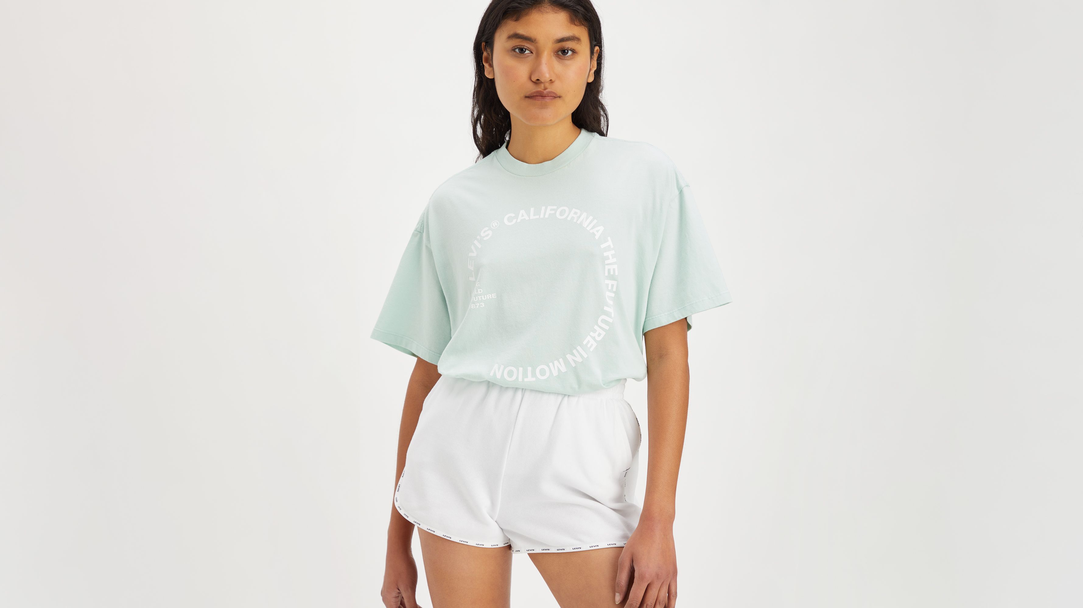 Krótki T-shirt Stack z grafiką 1