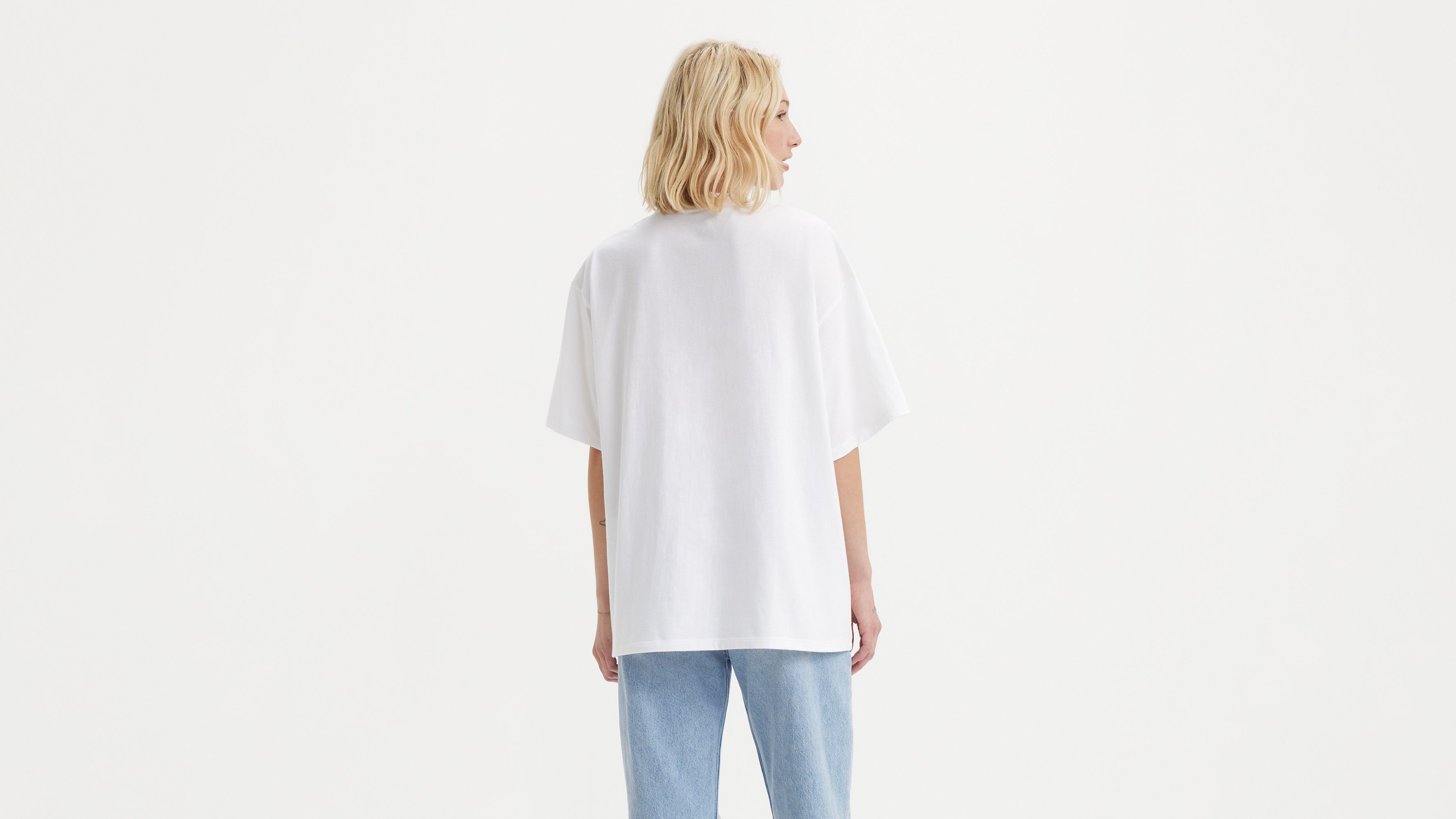 Graphic Short Stack Tee - White | Levi's® SM