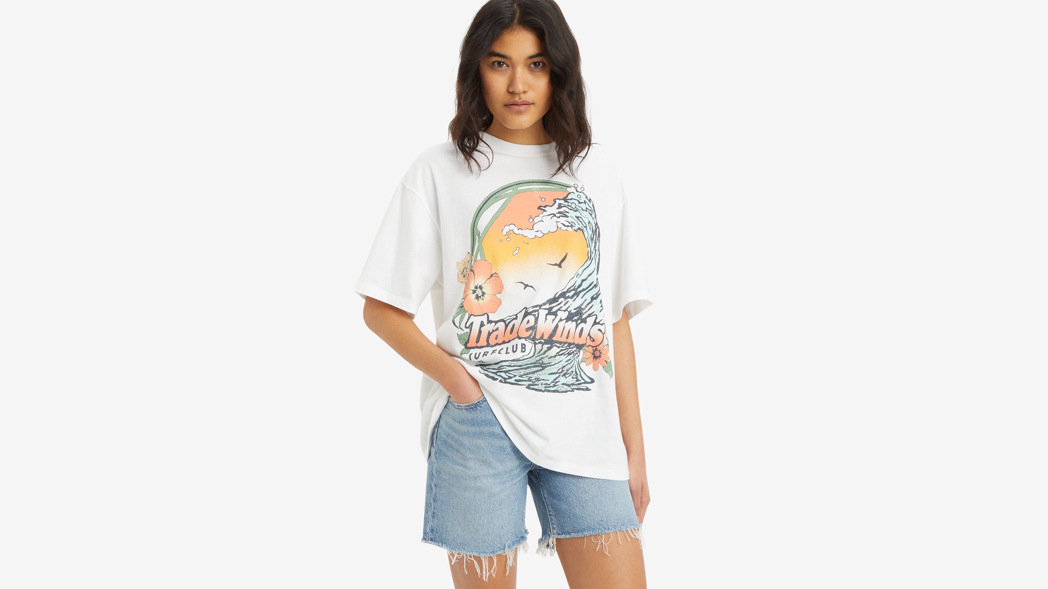 Short Stack T-Shirt mit Grafik 1