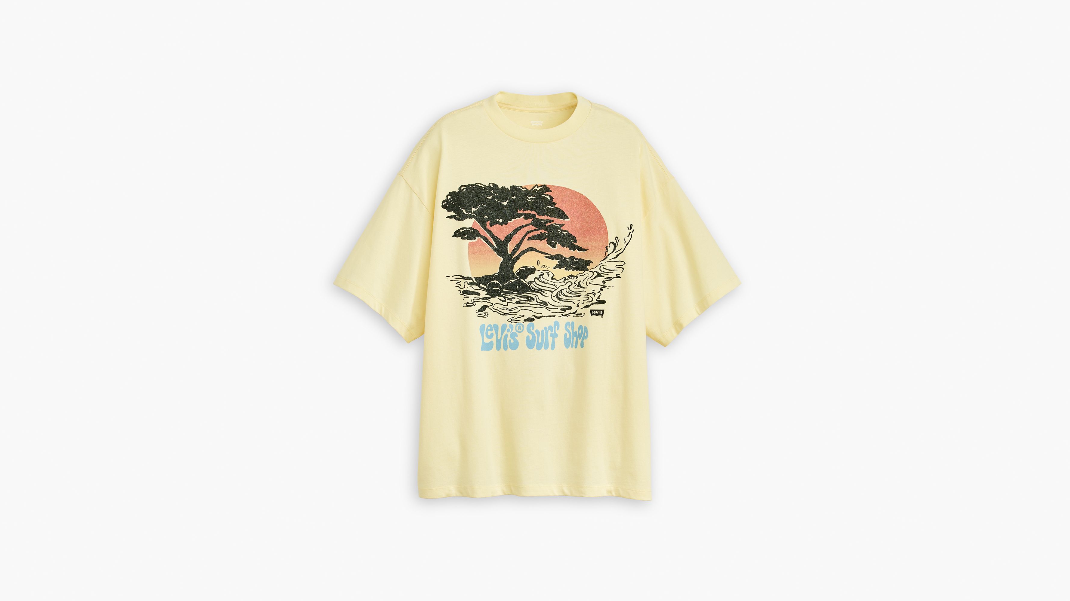 Graphic surf tee levis deals