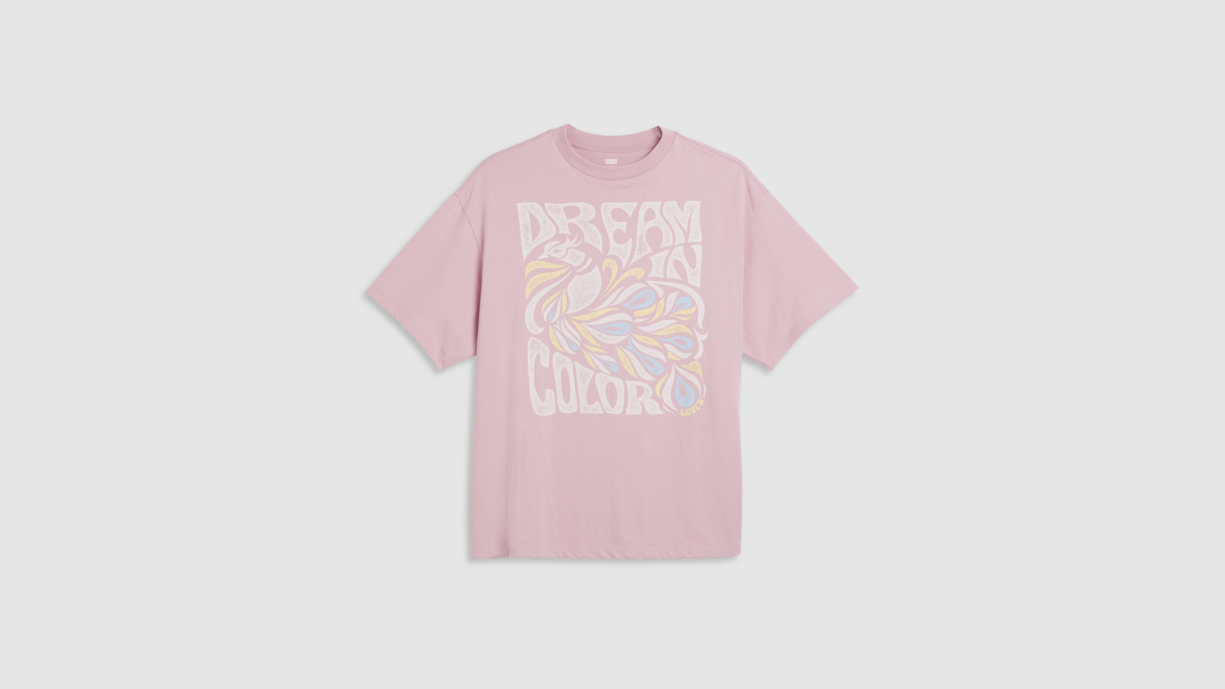 Levi's Graphic Short Stack T-shirt In Dream In Color