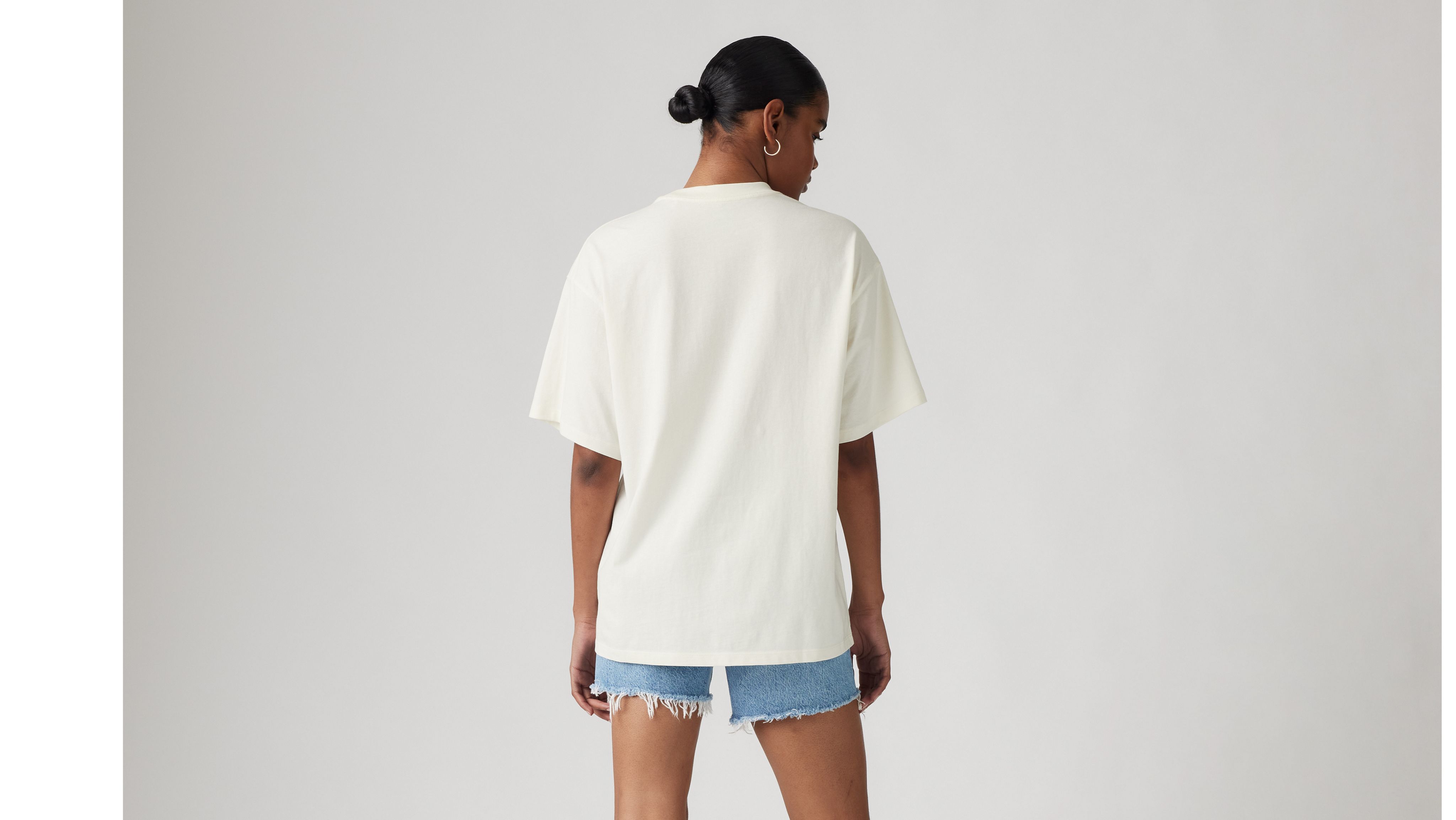 Levi's Graphic Short Stack T-shirt In Love Is A State Of Mind