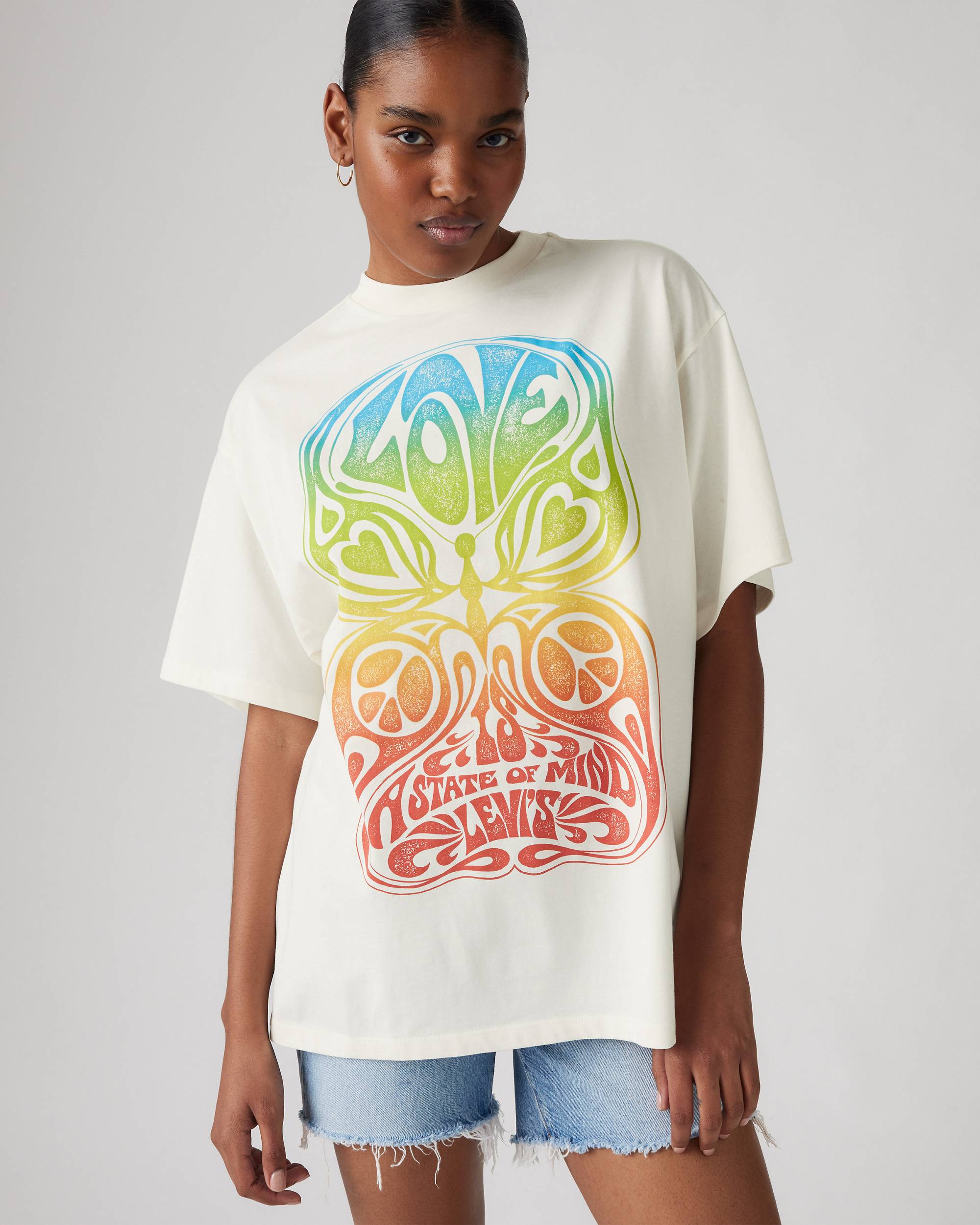 Graphic Short Stack T-shirt - White | Levi's® US Graphic Short Stack T-shirt - White | Levi's® US