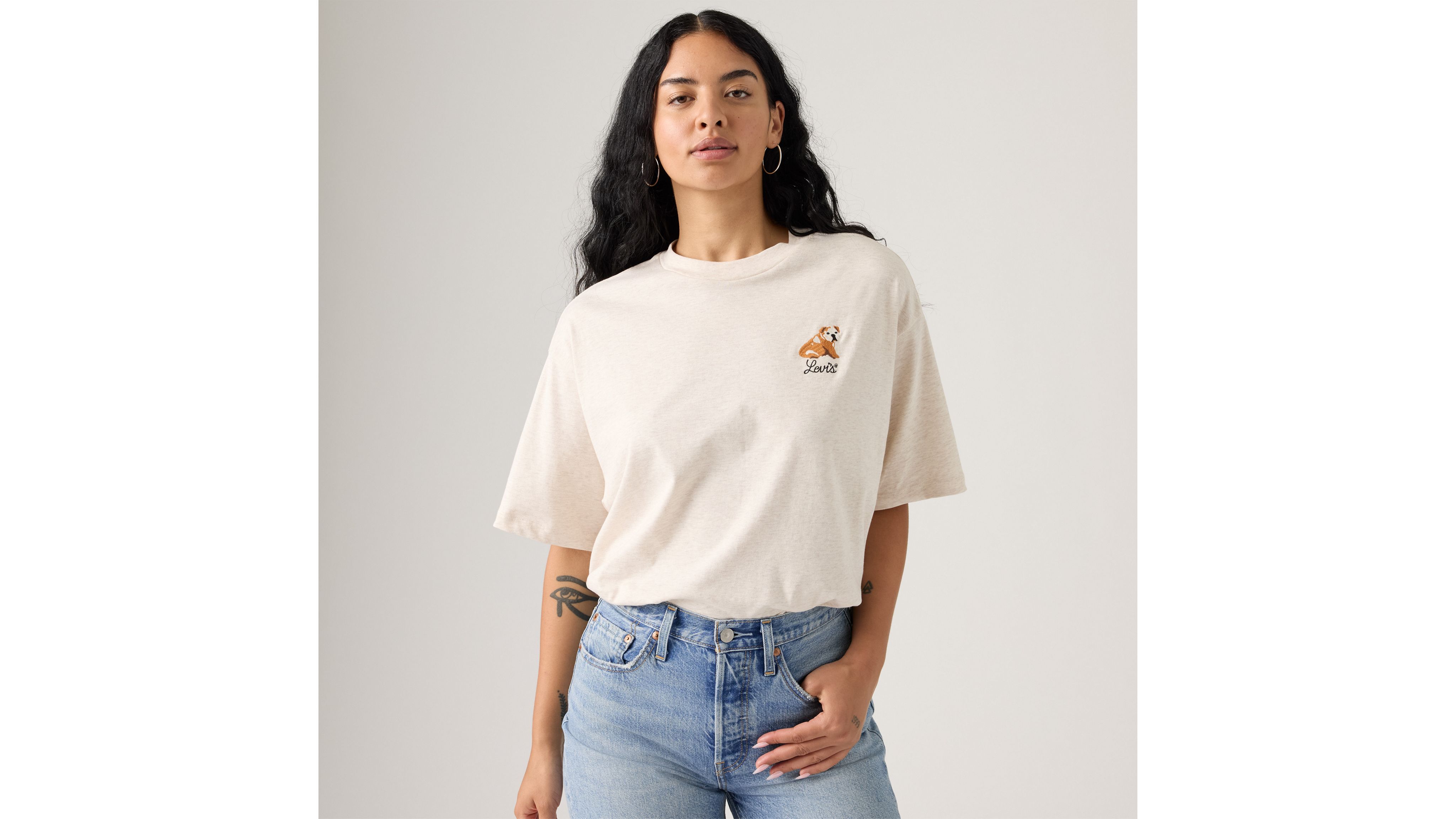 Graphic Short Stack T-shirt - White | Levi's® US