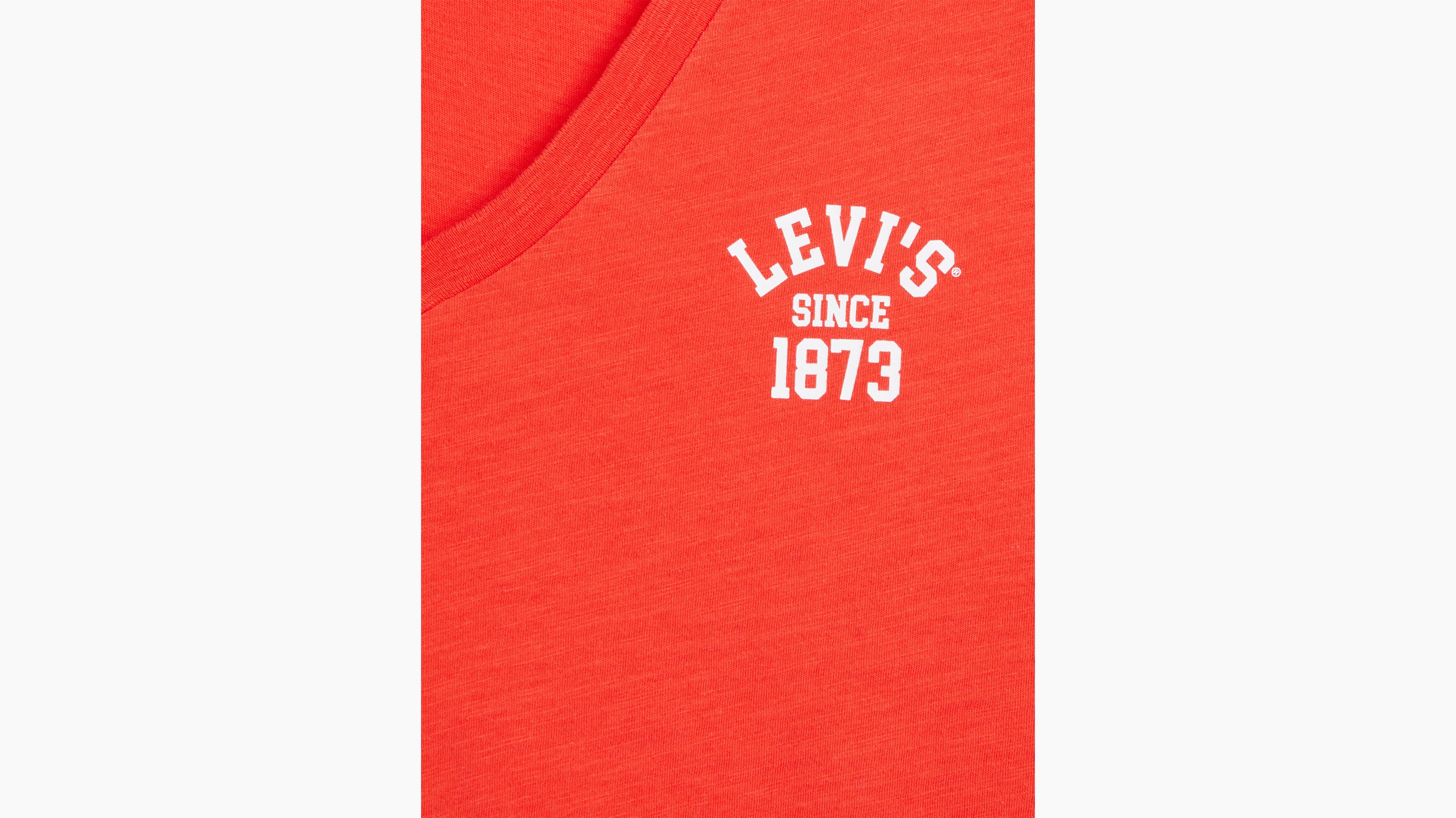 Camiseta con cuello de pico Perfect estampada 7