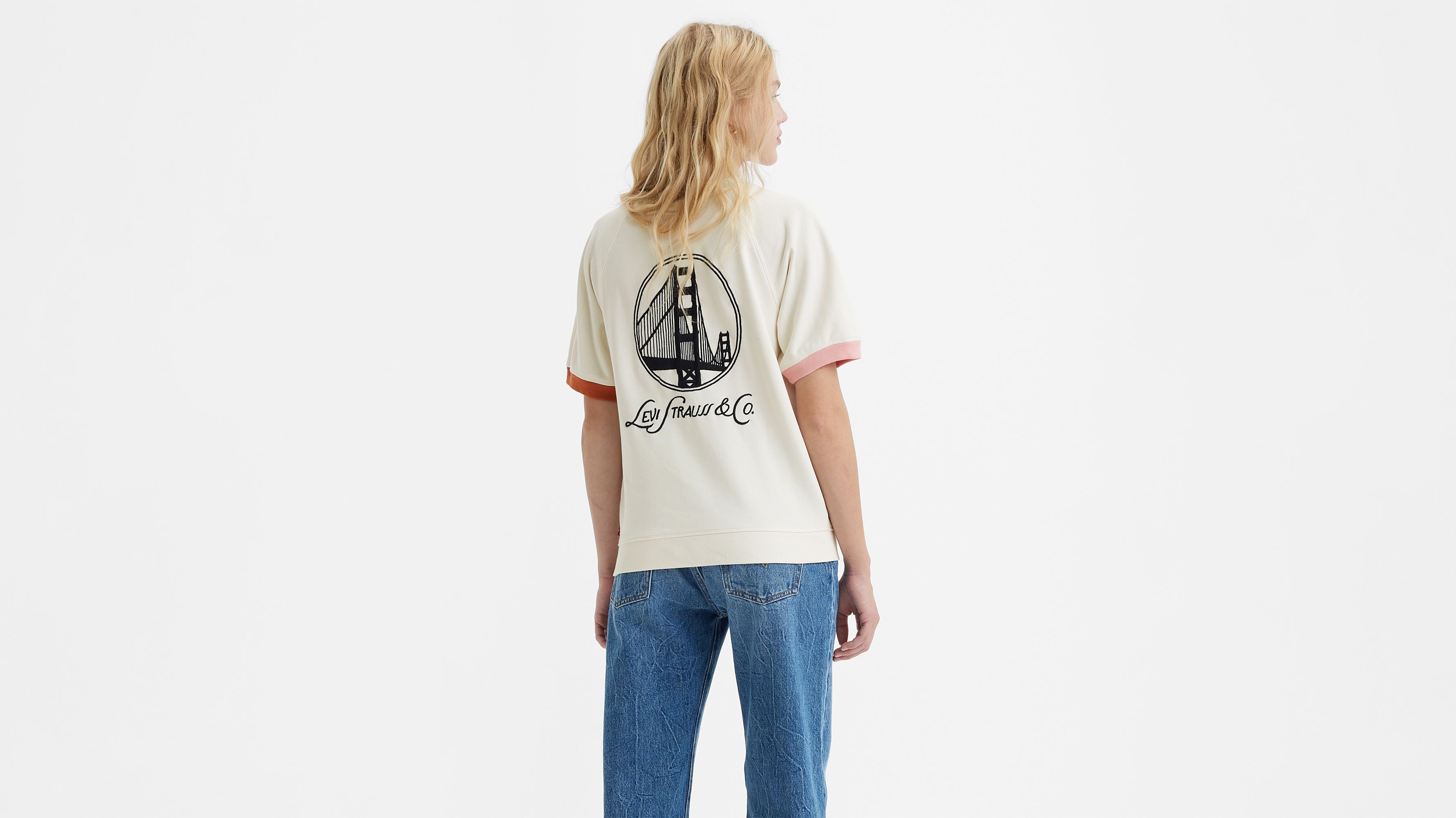 Sudadera de manga corta con estampado 3