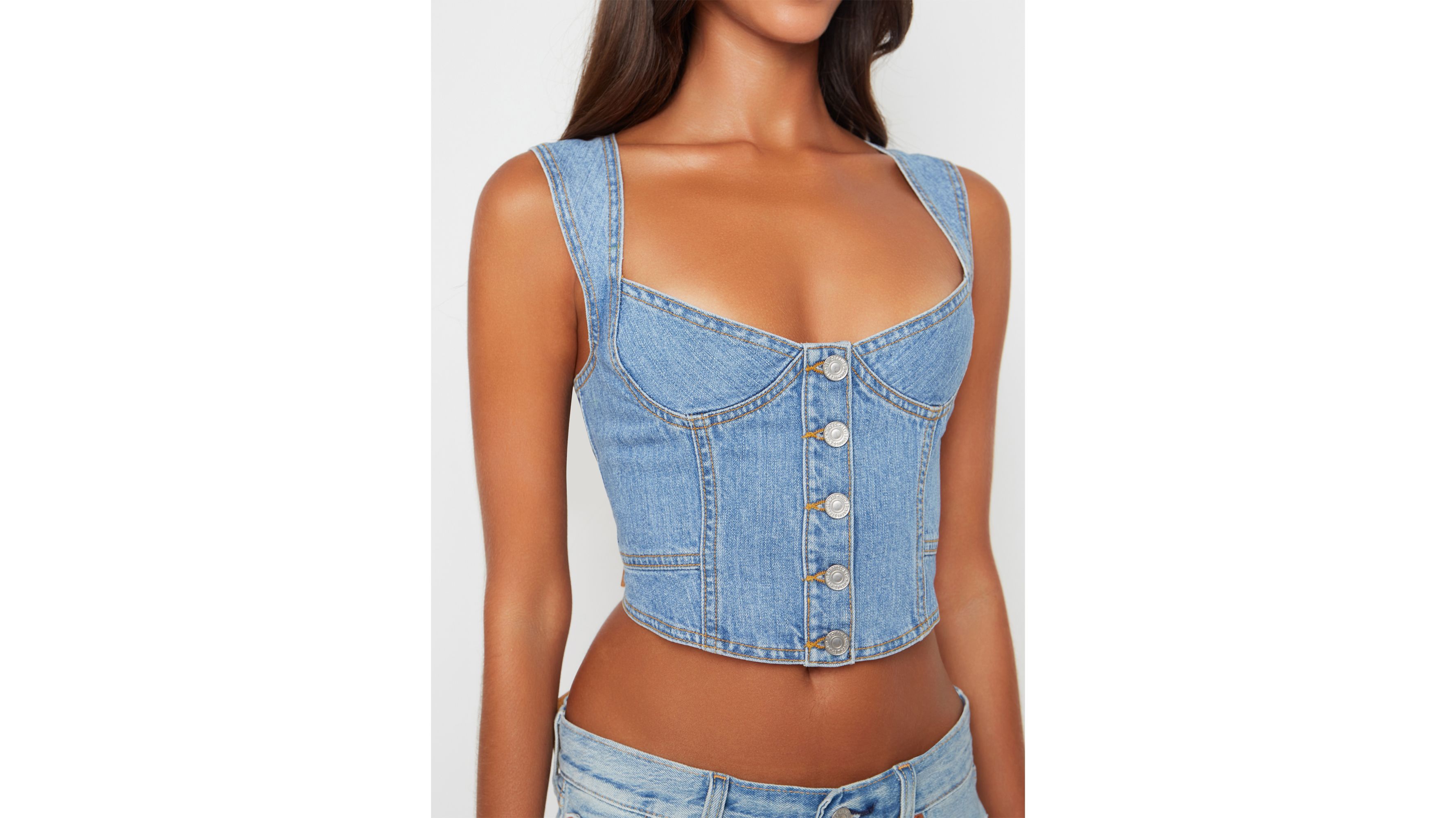 Levi's® x GUIZIO Bustier Top 4