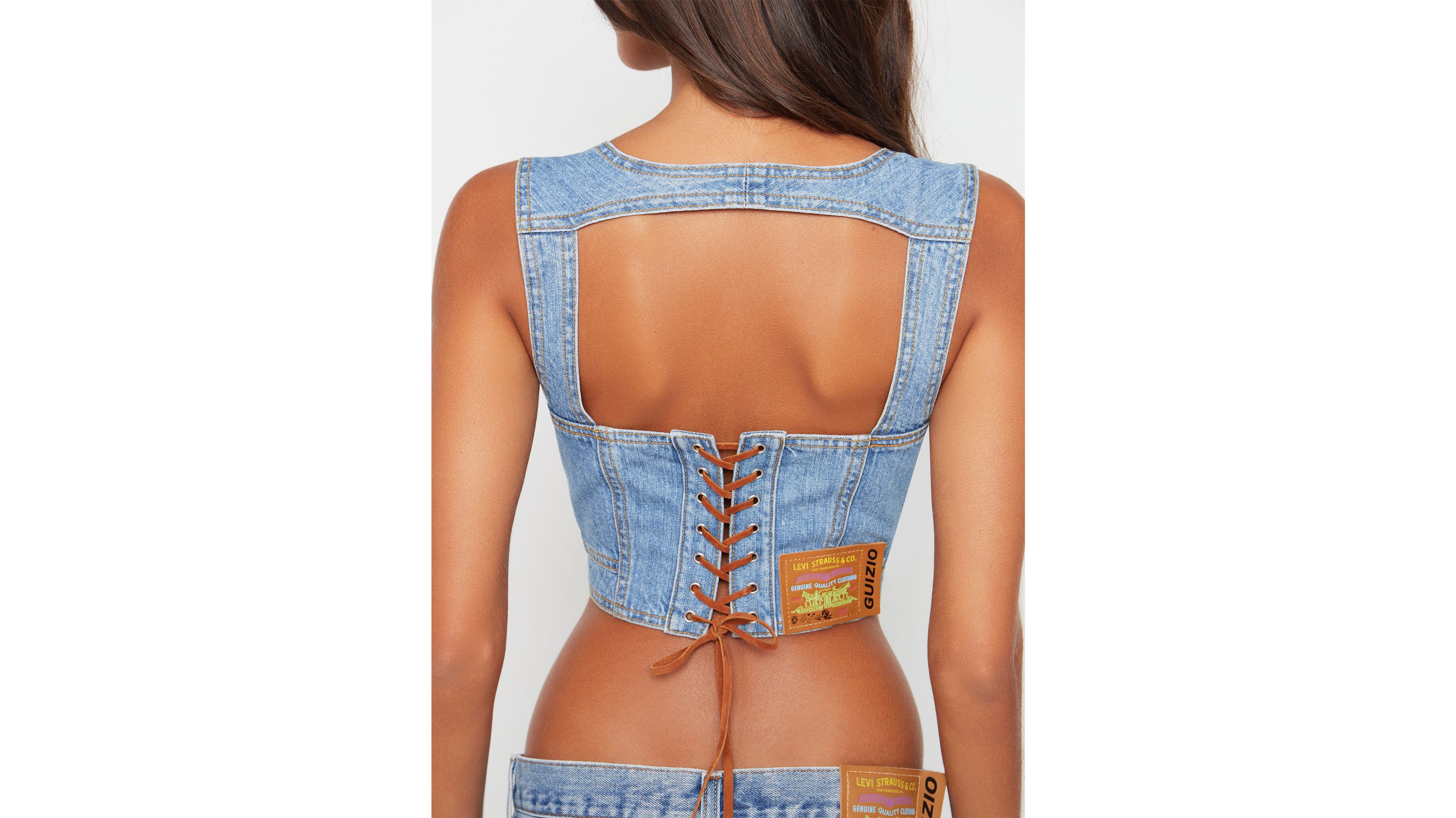 トップス Bostie Levi's® X Guizio Bustier Top - Medium Wash | Levi's® US