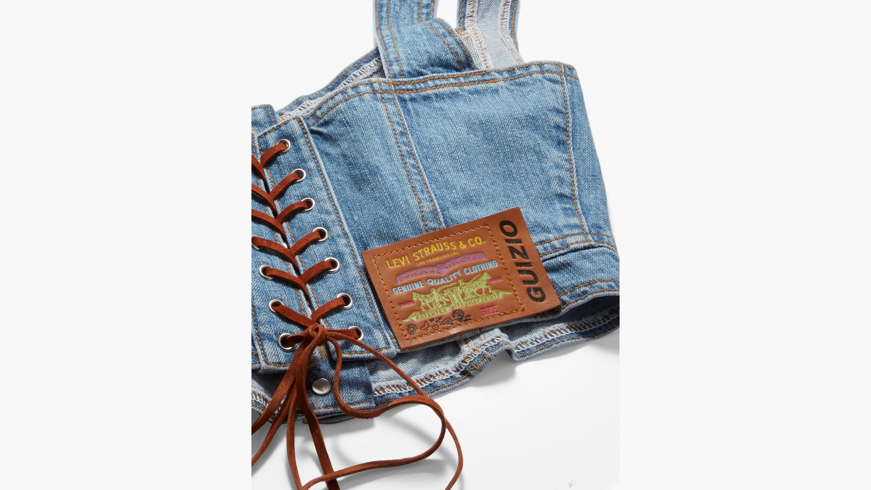 Levi's® X Guizio Bustier Top - Medium Wash | Levi's® US