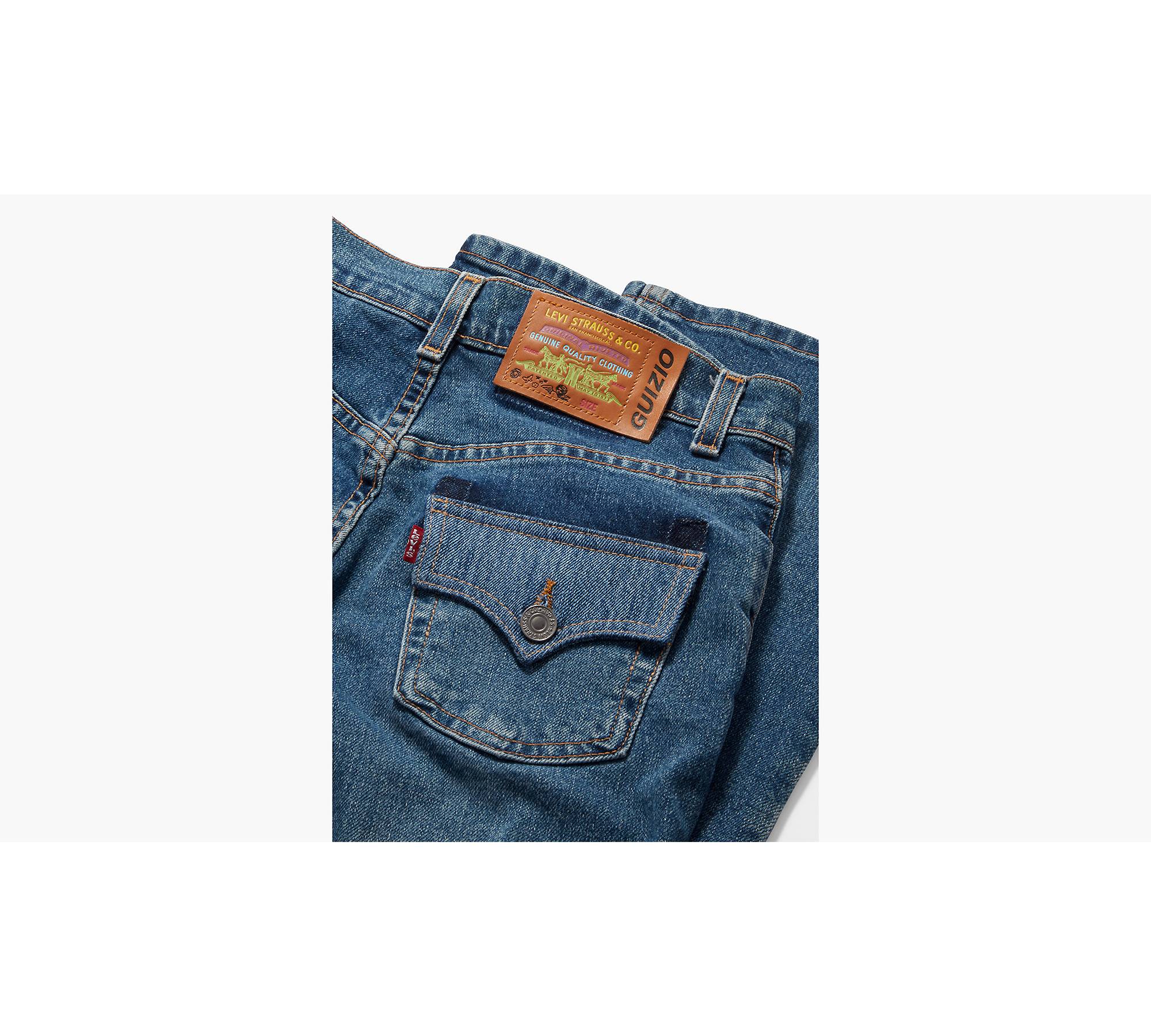 Levi's® X Guizio Low Rise Flap Jeans - Dark Wash