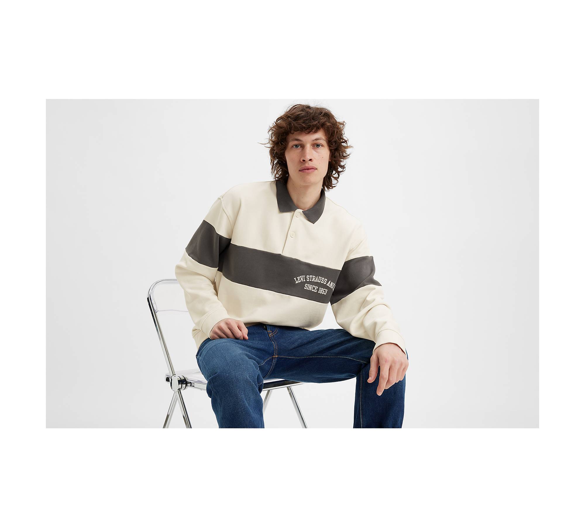 Archive Collared Crew Shirt - White | Levi's® US