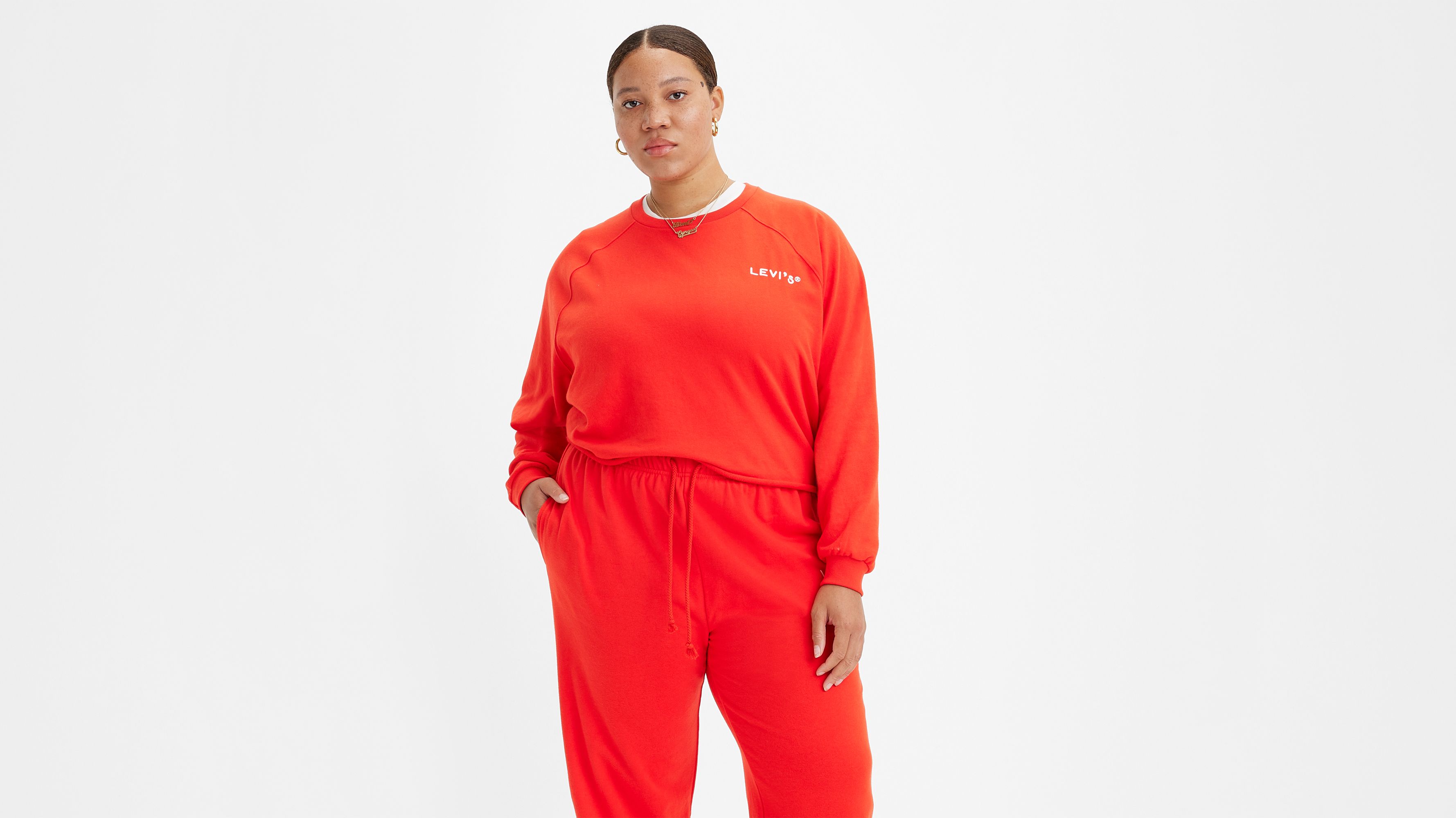 Graphic Sweatshirt (plus Size) Red Levi's® US