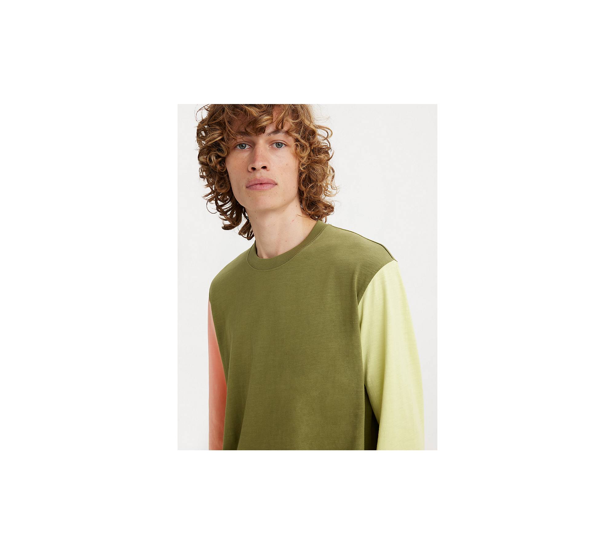 Long Sleeve Casual T-shirt - Green | Levi's® US