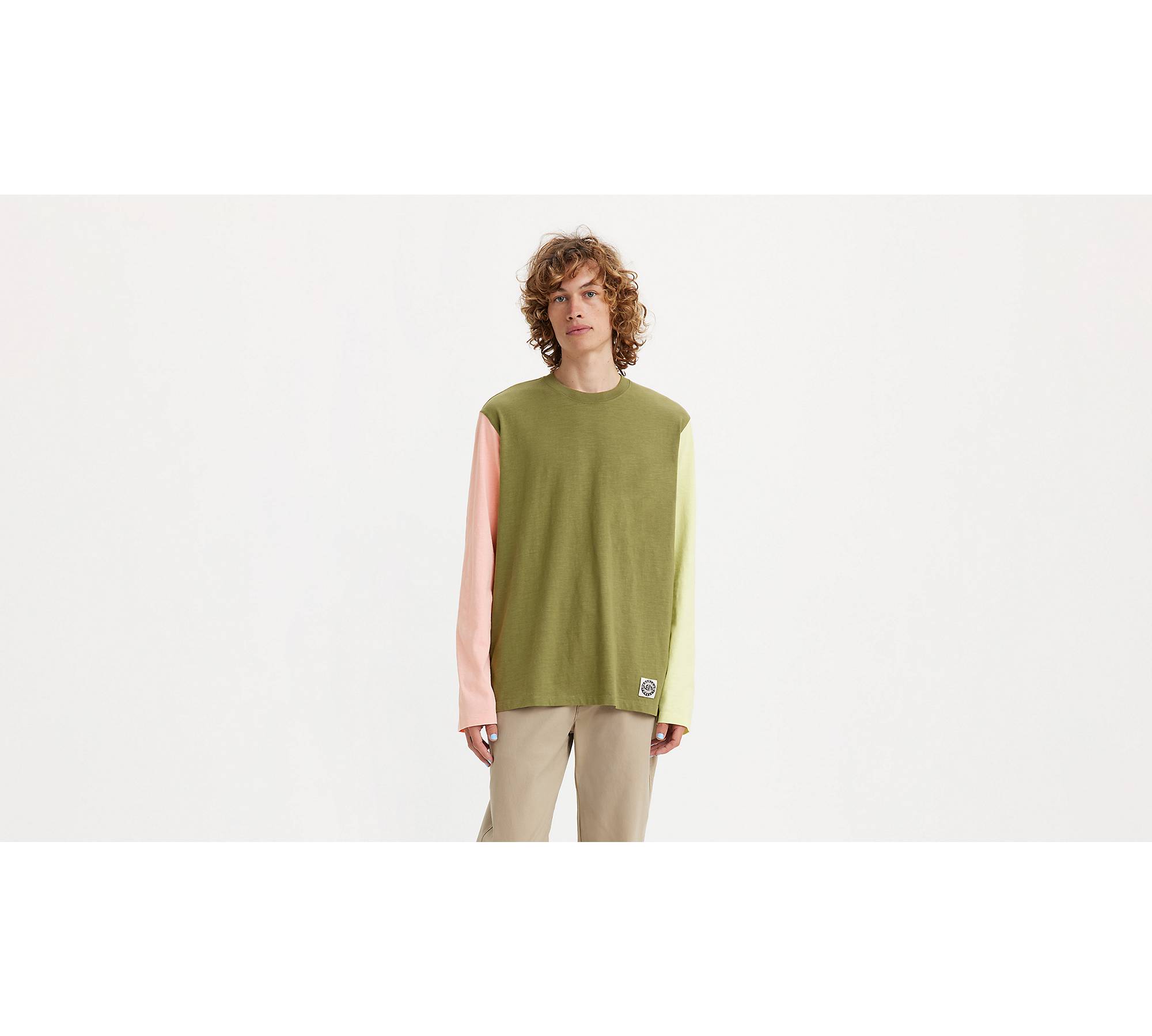 Long Sleeve Casual T-shirt - Green | Levi's® US