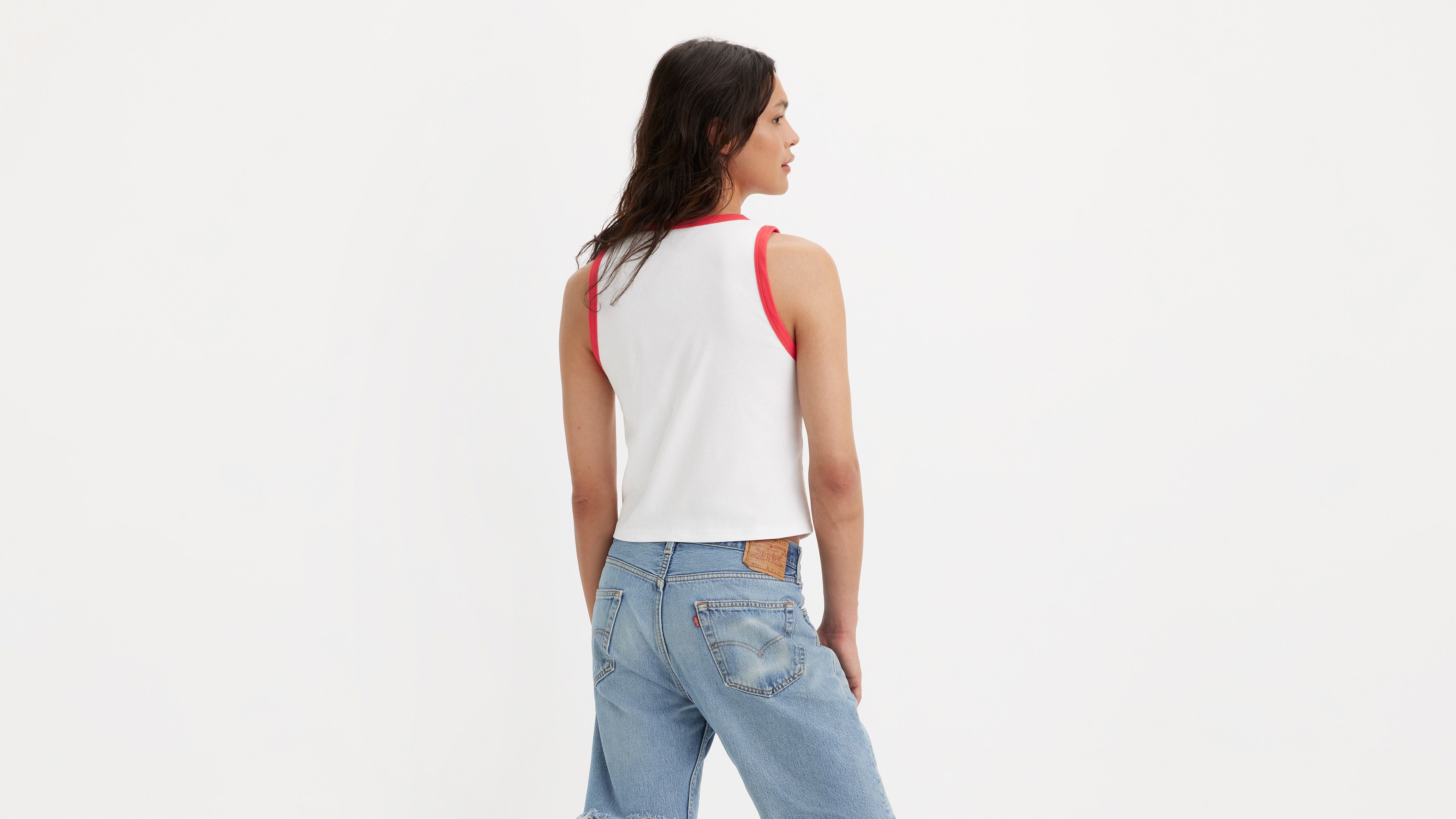 Levi's® Pride Rainbow Rodeo Ringer Tank 3