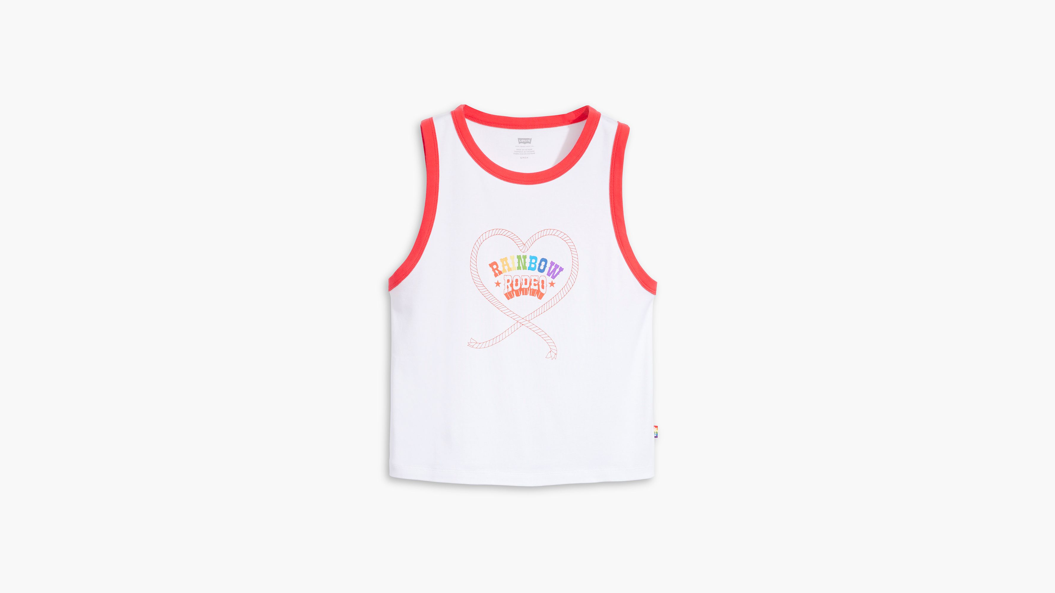 Levi's® Pride Rainbow Rodeo Ringer Tank