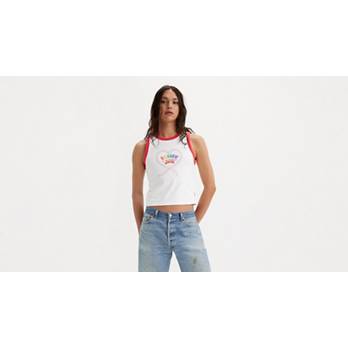 Levi's® Pride Camiseta sin mangas Graphic Olivia 2