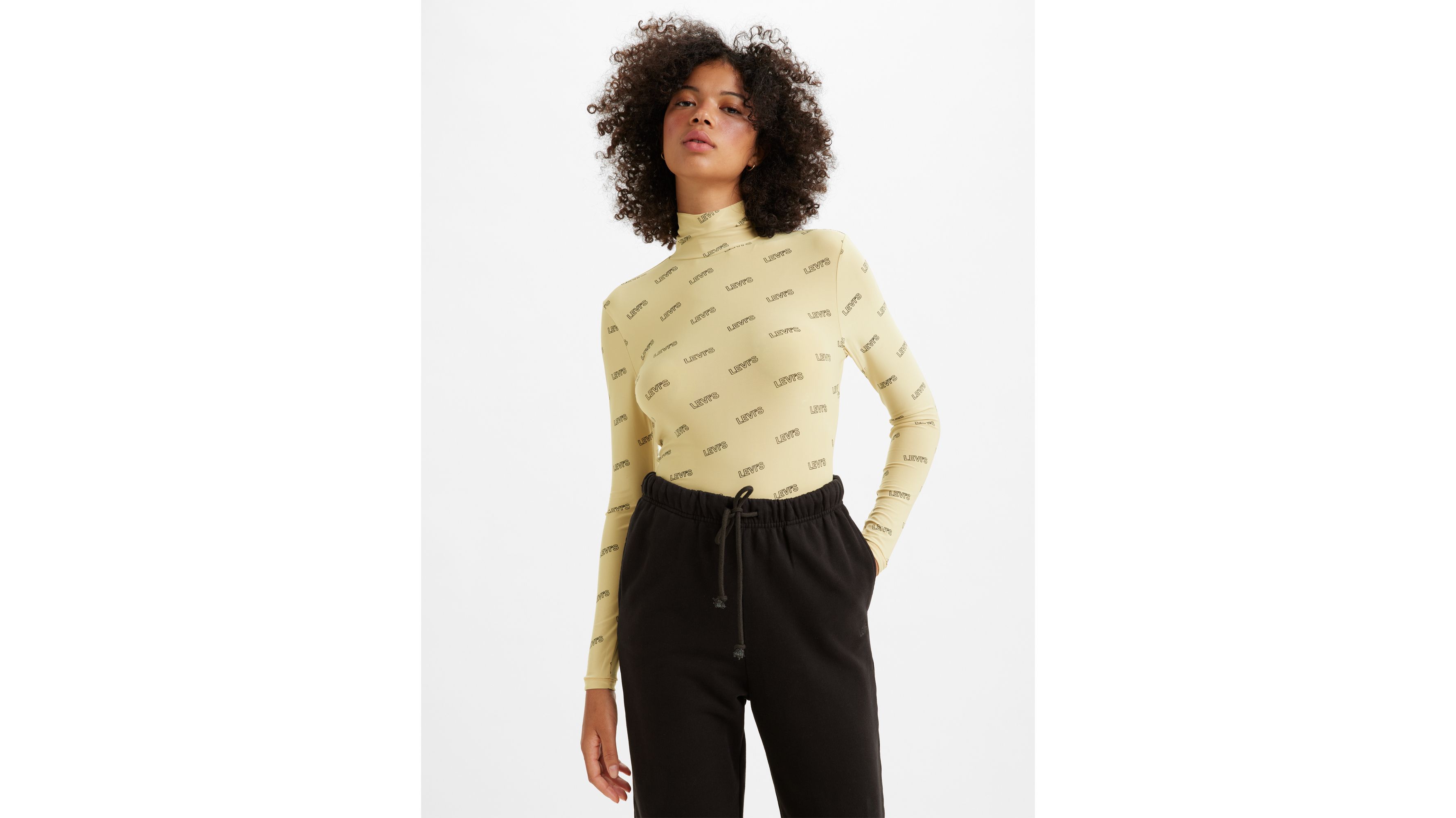 Graphic Second Skin Turtleneck 1