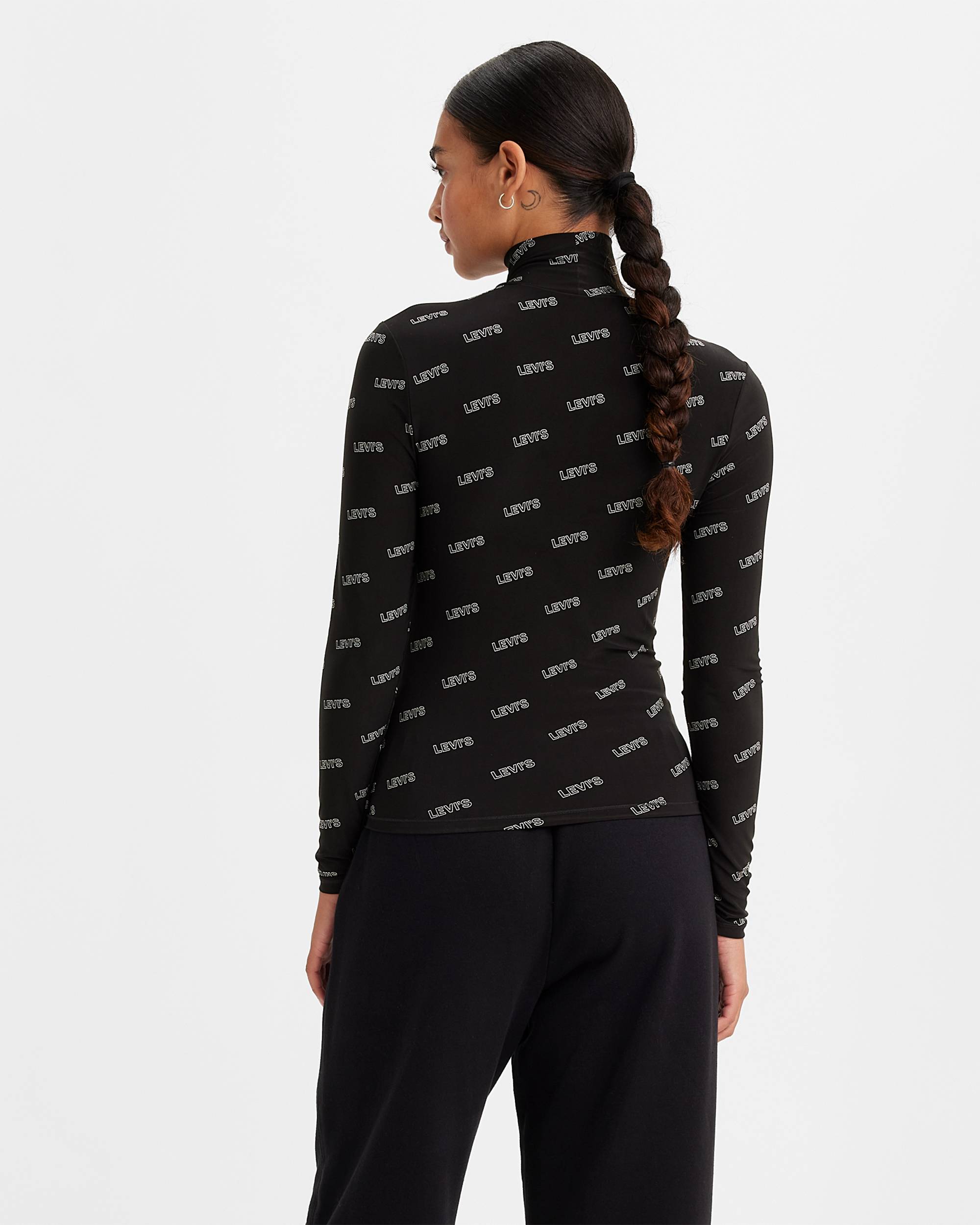 Graphic Second Skin Turtleneck - Black | Levi's® US Graphic Second Skin Turtleneck - Black | Levi's® US