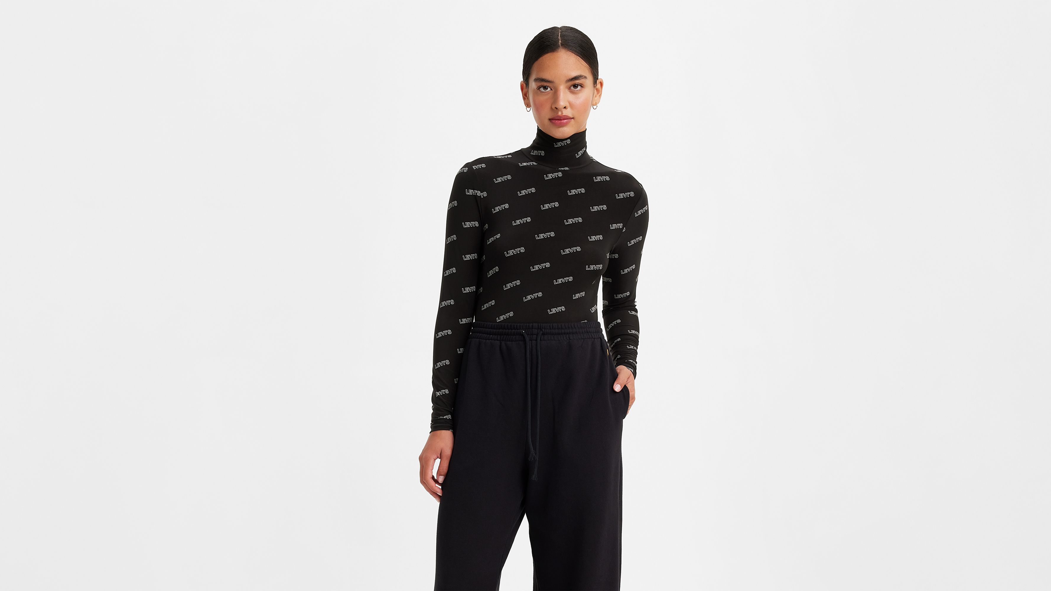 Graphic Second Skin Turtleneck 2