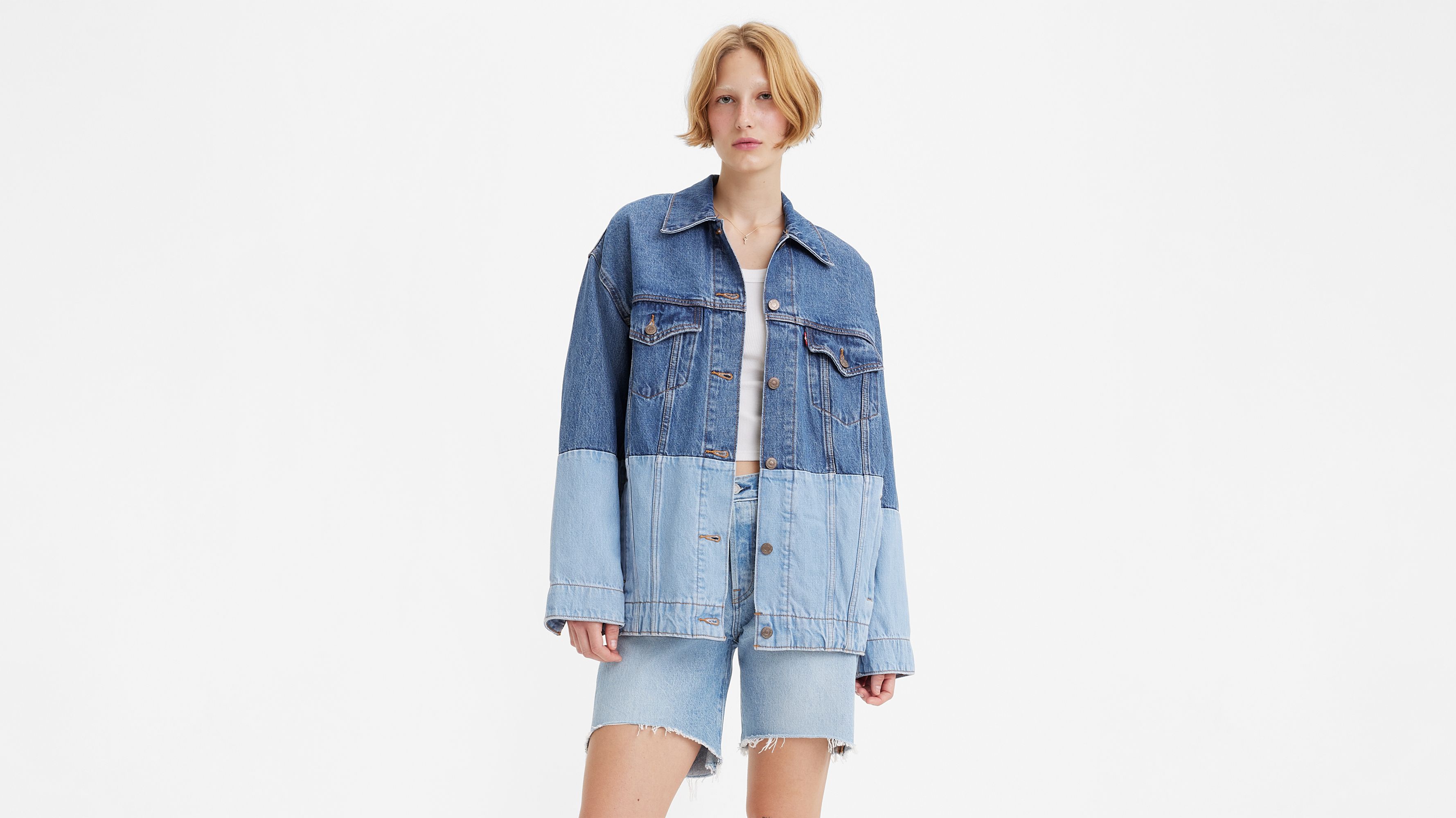 Baggy Trucker Jacket 1