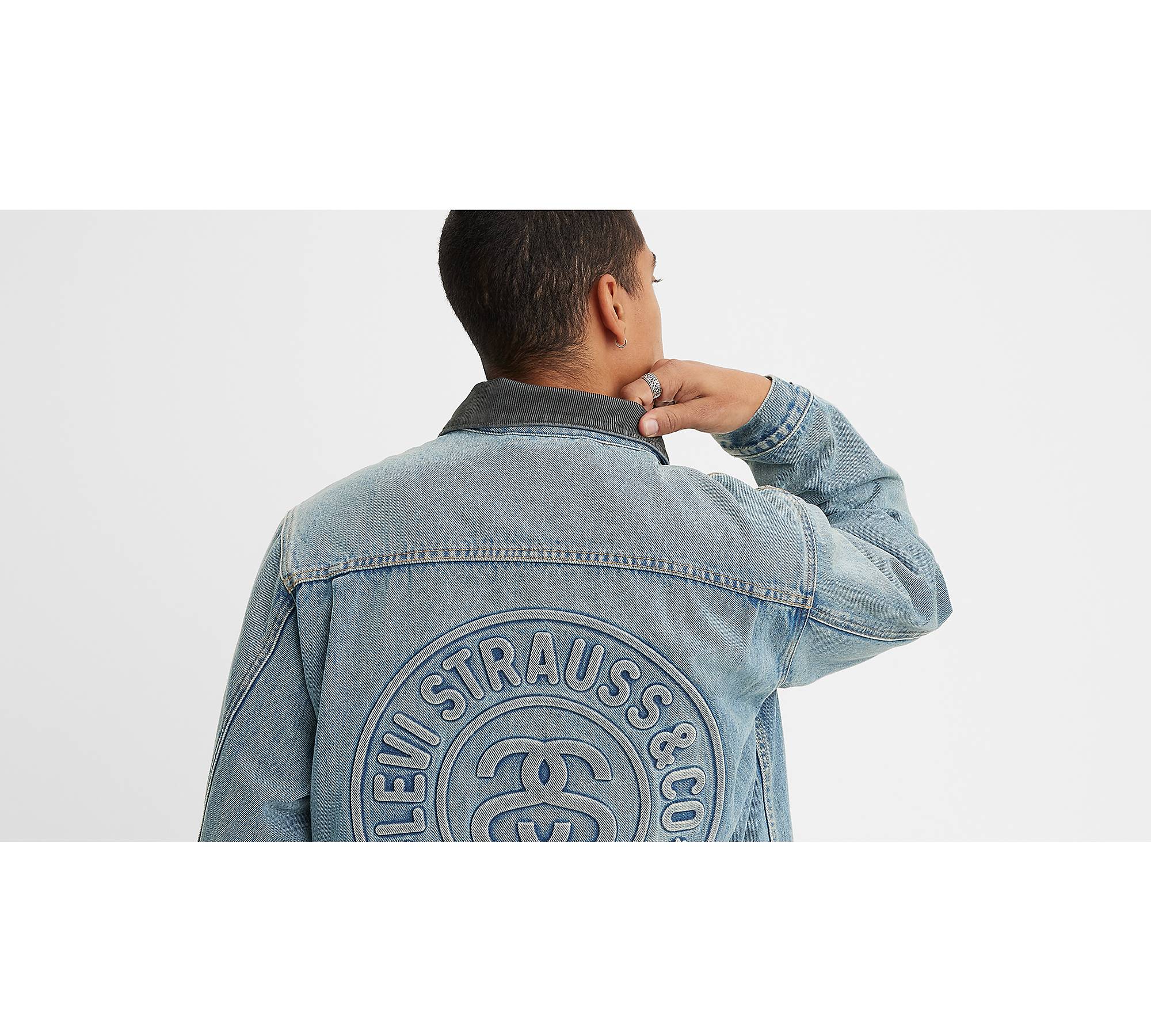 STUSSY Levi's  EMBOSSED TRUCER 23ss
