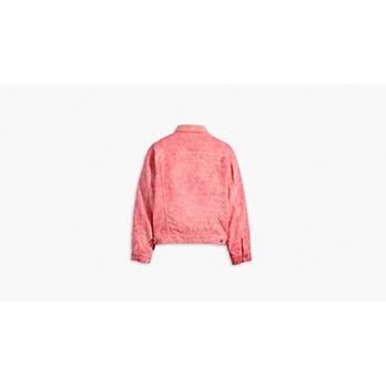Stüssy & Levi's® Jacquard Trucker Jacket - Pink | Levi's® CA