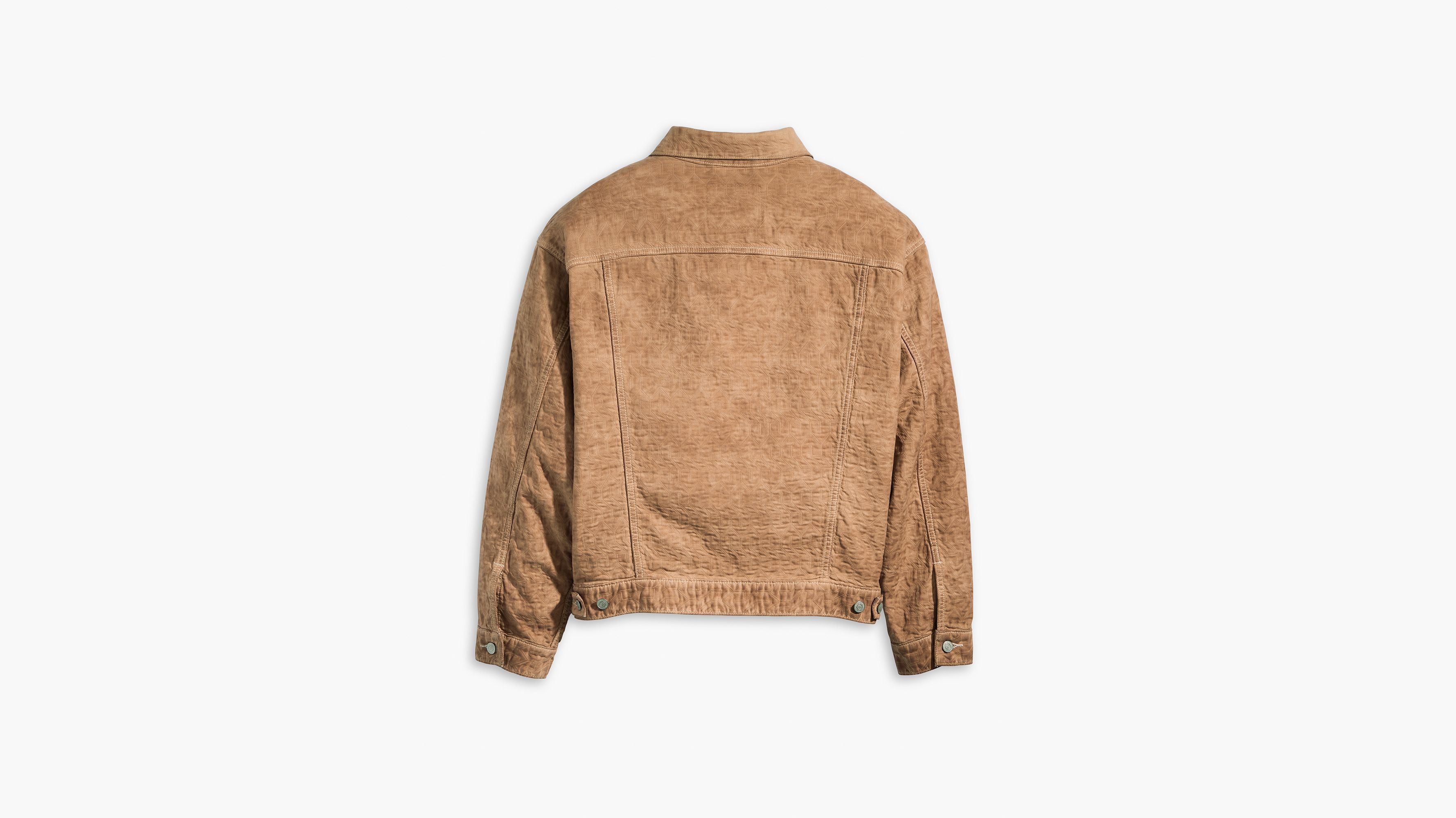 Stüssy & Levi's® Jacquard Trucker Jacket - Brown | Levi's® US