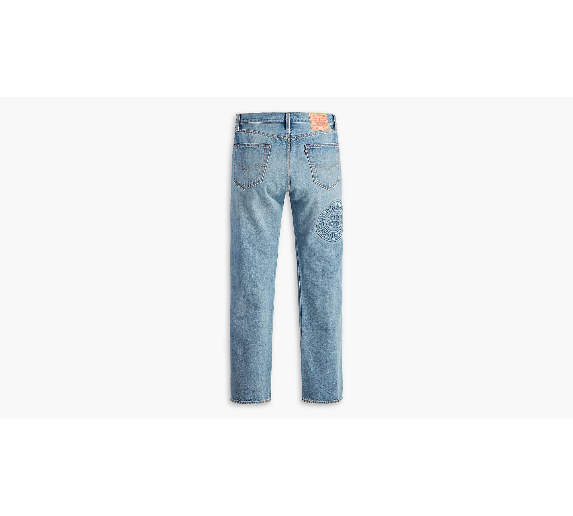 Stüssy & Levi's® Embossed 501® Jeans - Blue | Levi's® AT