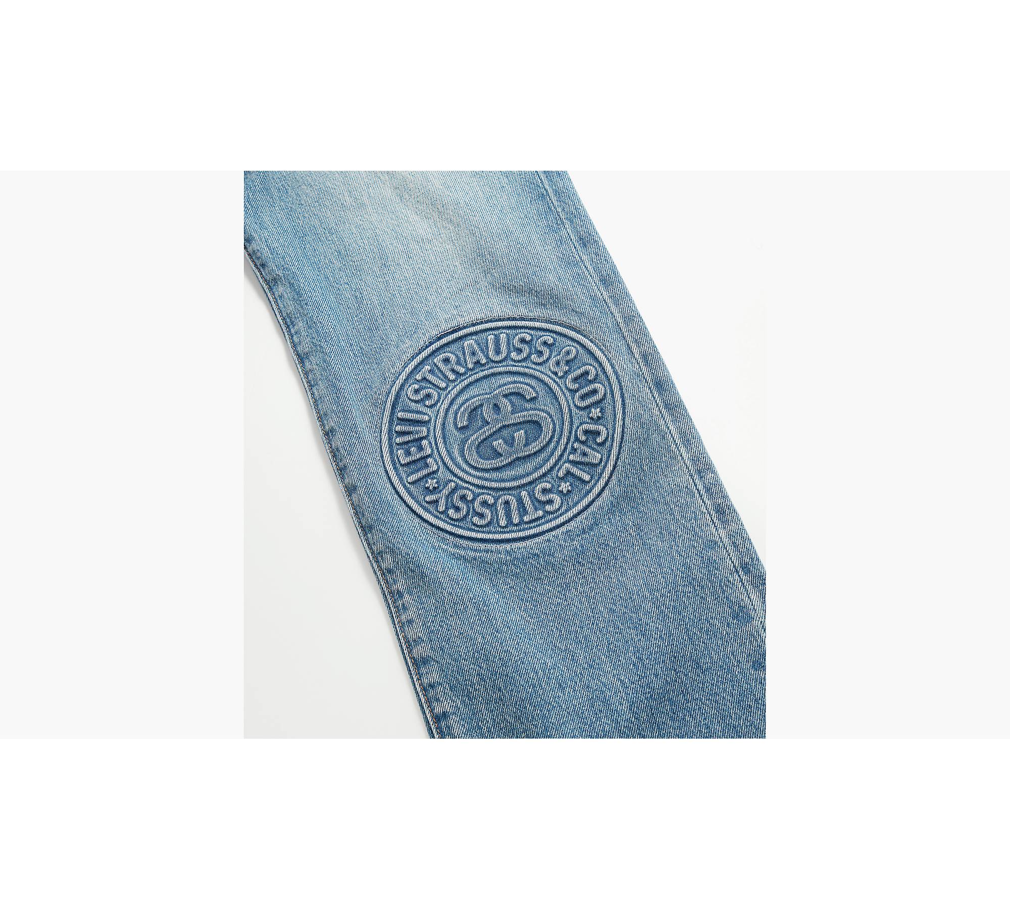 Stüssy & Levi's® Embossed 501® Jeans - Blue | Levi's® GB