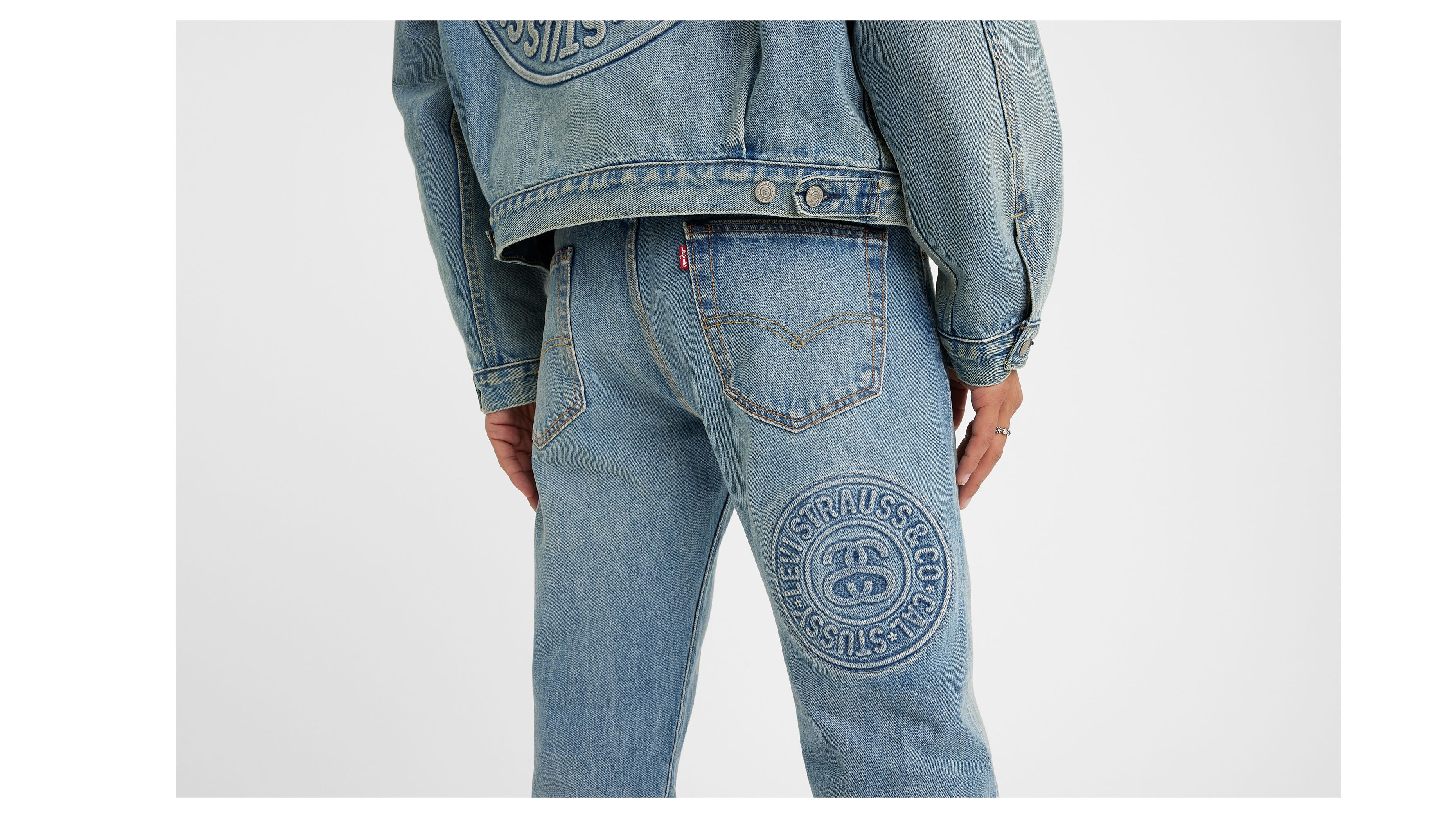 Stussy × Levi´s Embossed 501 Denim-