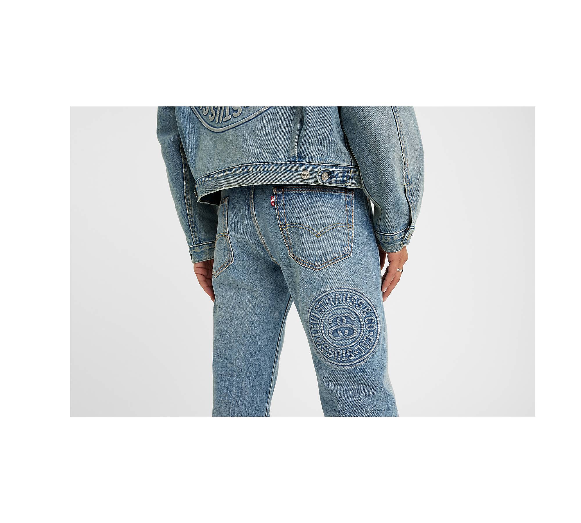 Stüssy & Levi's® Embossed 501® Jeans - Blue | Levi's® IT