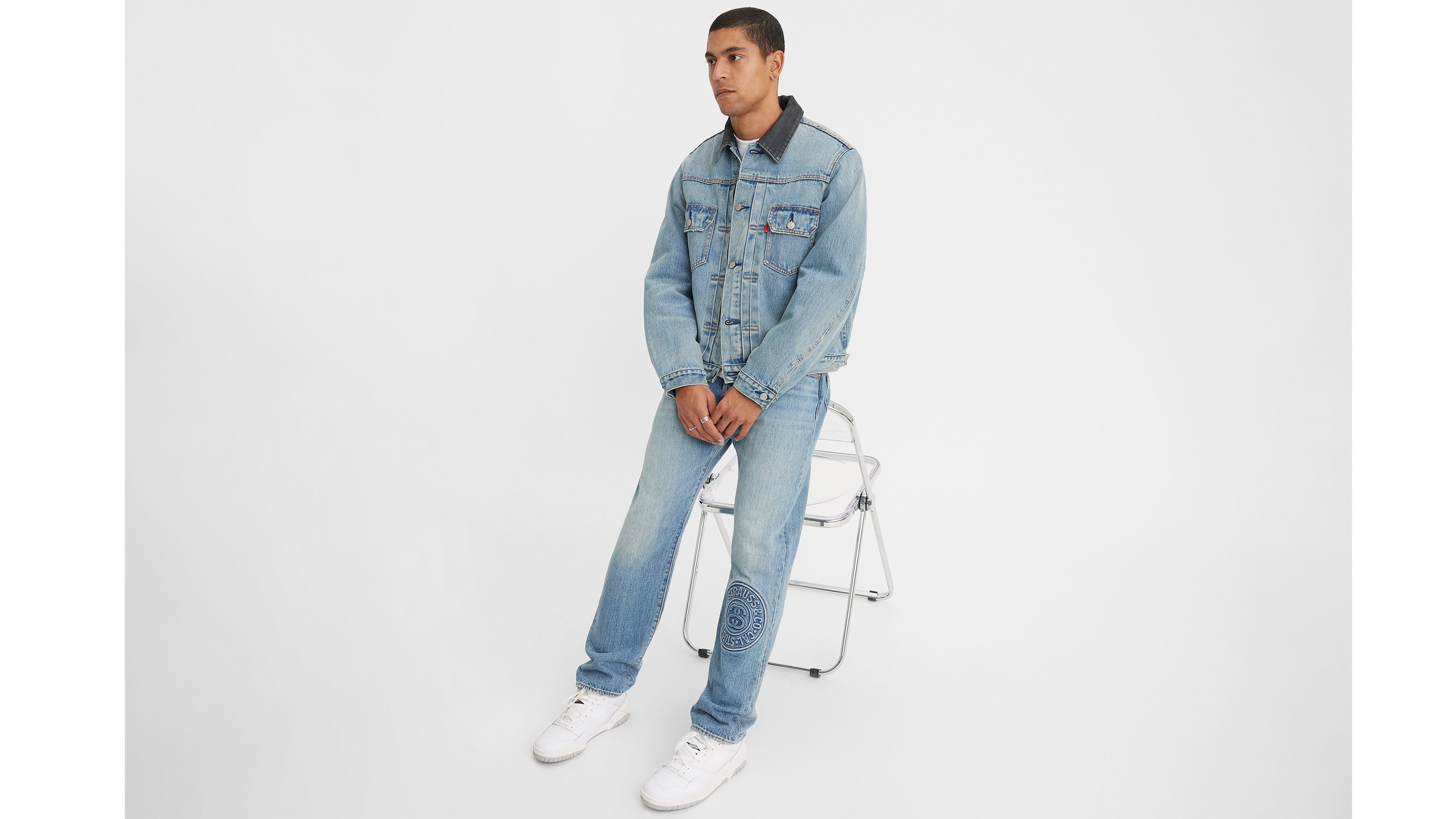 Stüssy & Levi’s® Embossed 501® Jeans