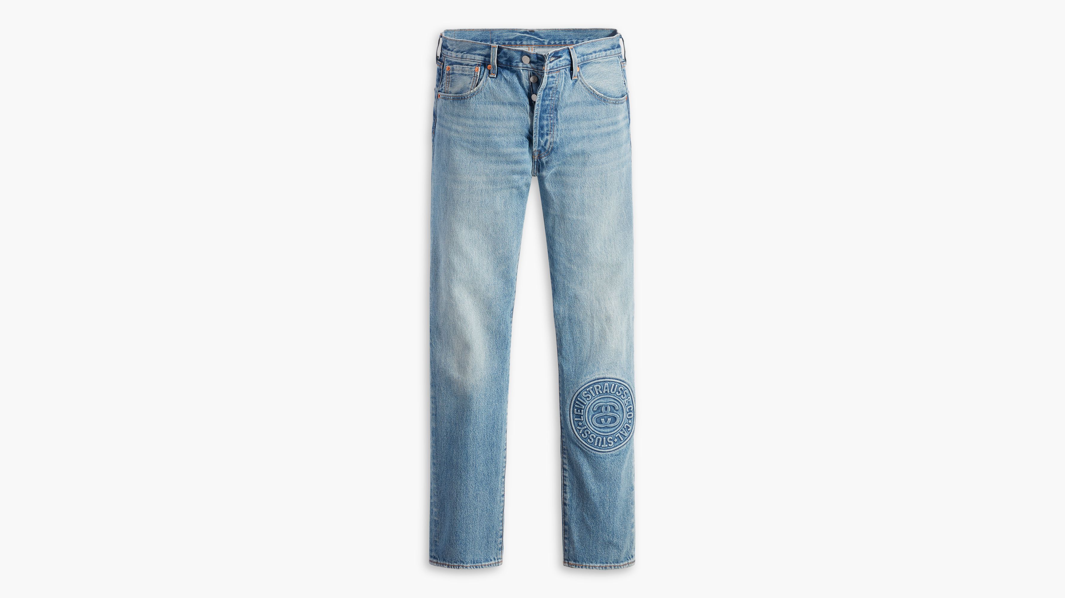 Stussy × Levi´s Embossed 501 Denim 34 日本最大級の通販サイト www