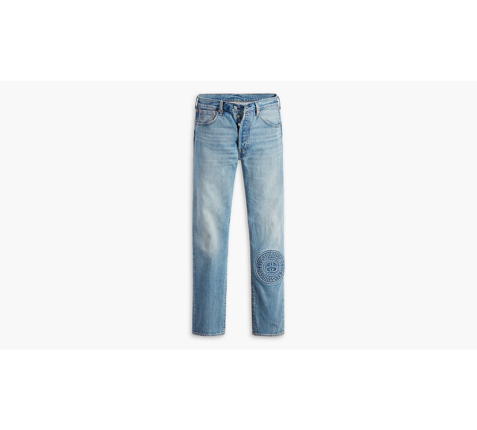 Stüssy & Levi's® Embossed 501® Jeans - Blue | Levi's® BE