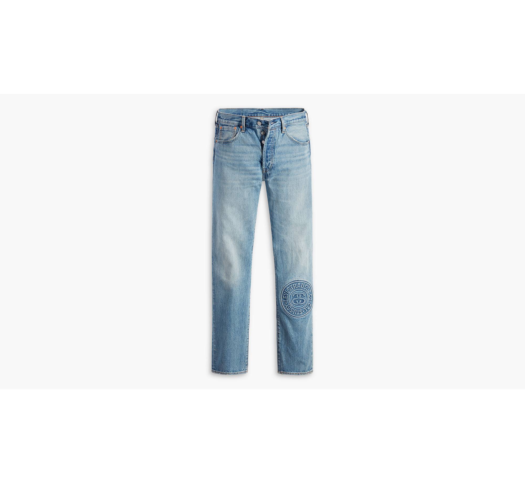 Stüssy & Levi's® Embossed 501® Jeans - Blue | Levi's® ES