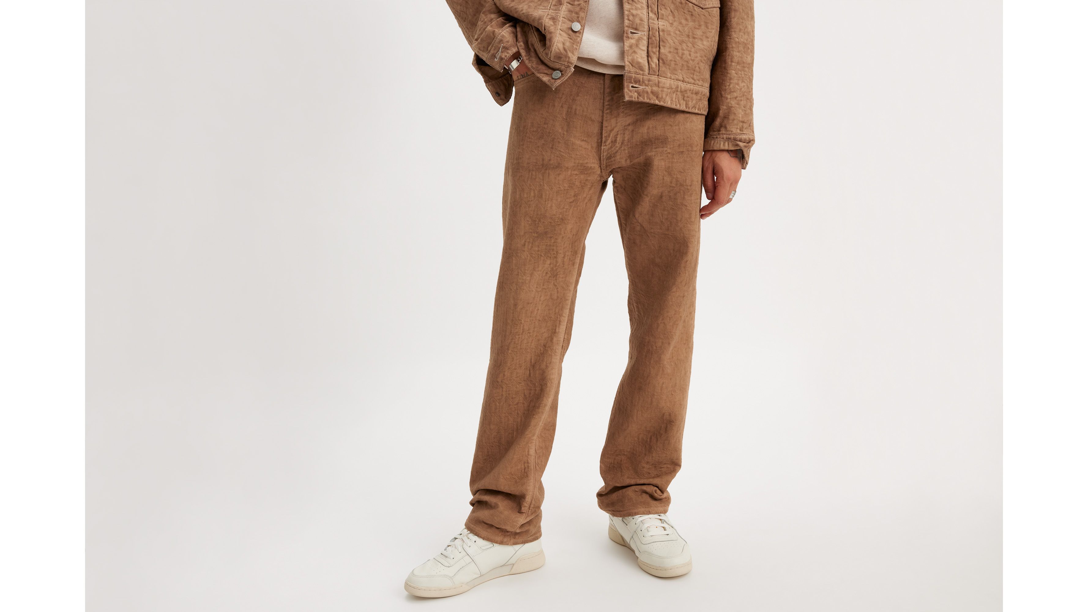 Stüssy & Levi's® Jacquard Jeans - Brown | Levi's® US