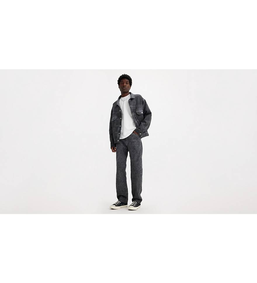 Stüssy & Levi's® Jacquard Jeans - Black | Levi's® US
