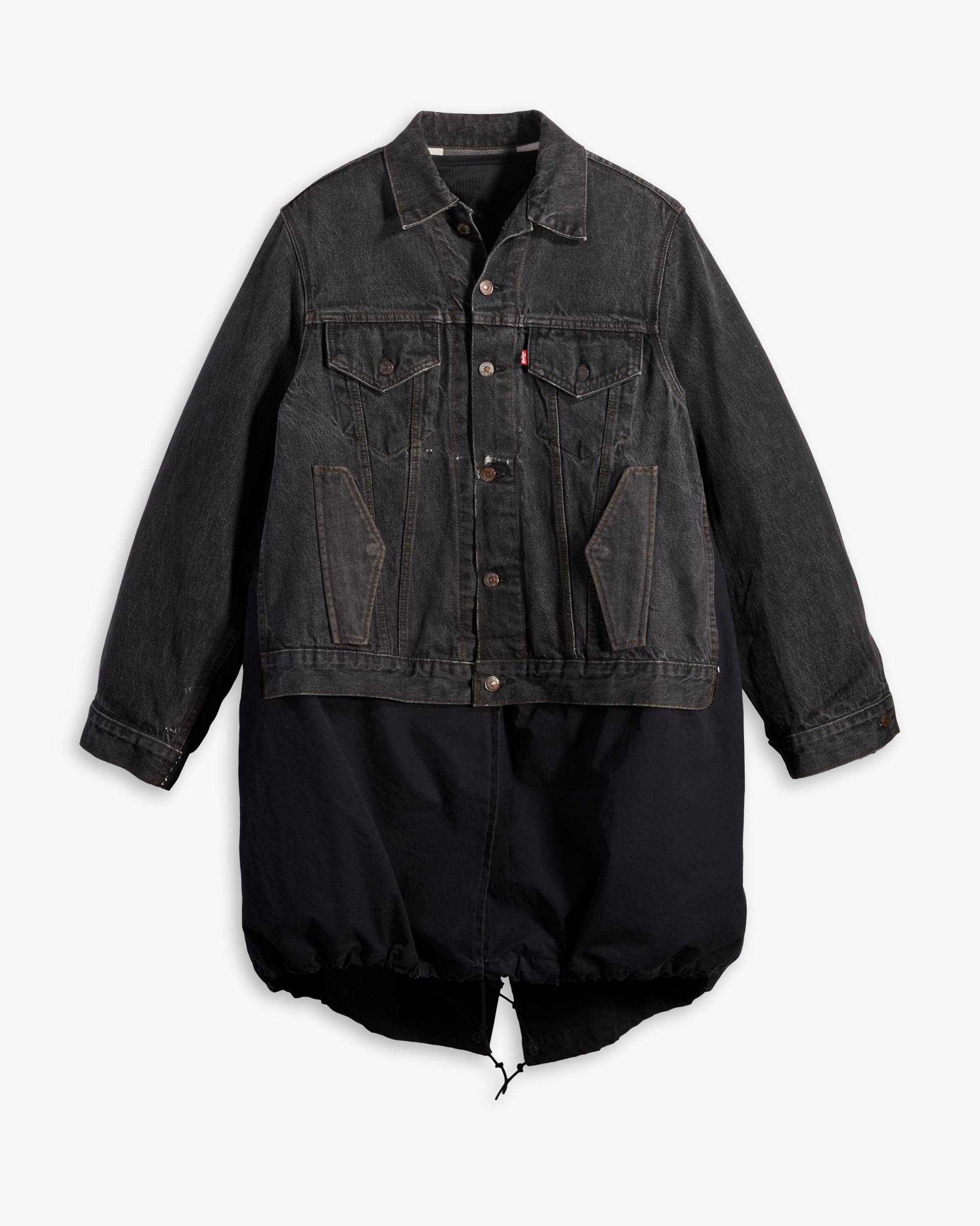 Levi's® X Undercover Hybrid Trucker Mods Coat - Black Levi's® X Undercover Hybrid Trucker Mods Coat - Black