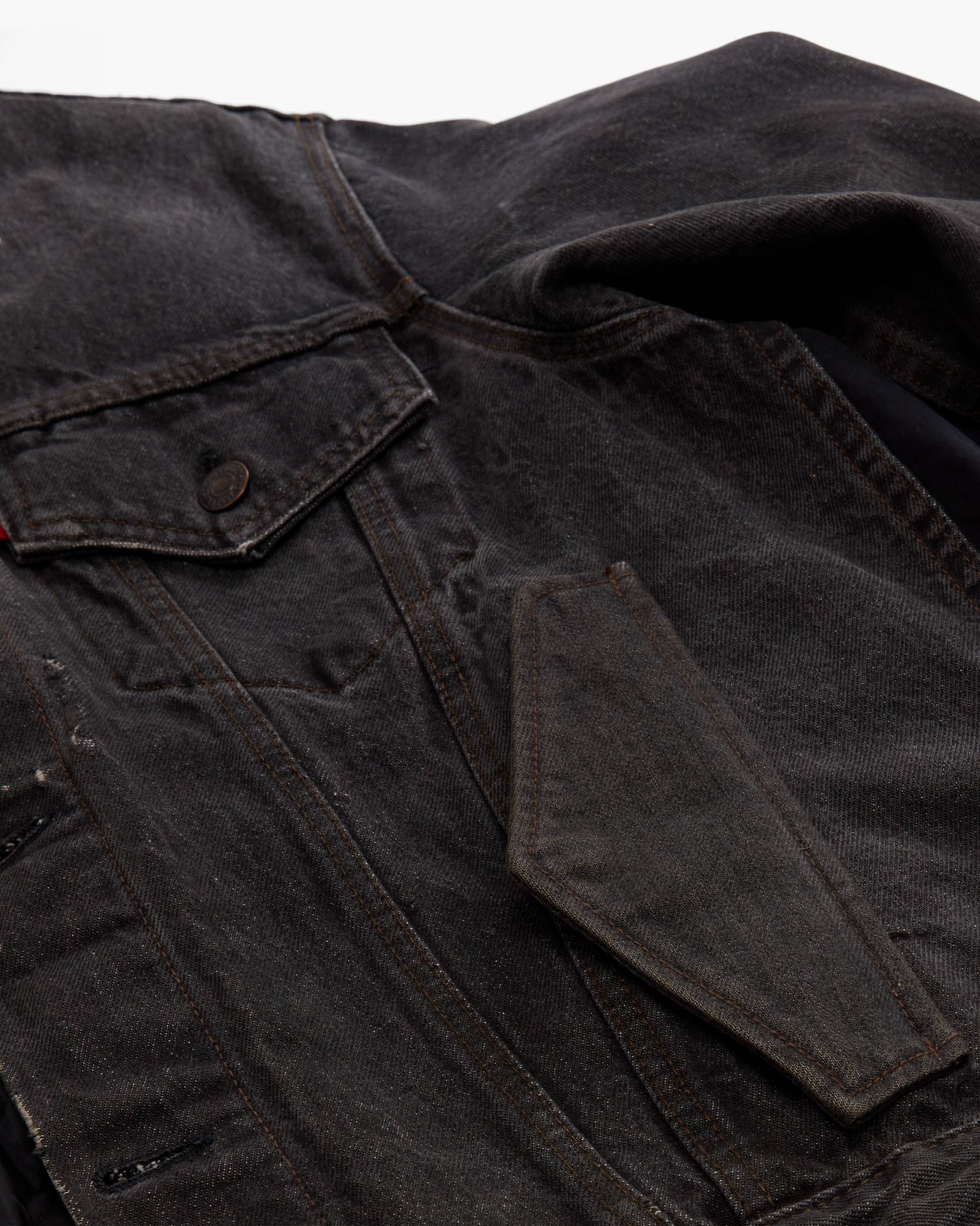 Levi's® X Undercover Hybrid Trucker Mods Coat - Black Levi's® X Undercover Hybrid Trucker Mods Coat - Black