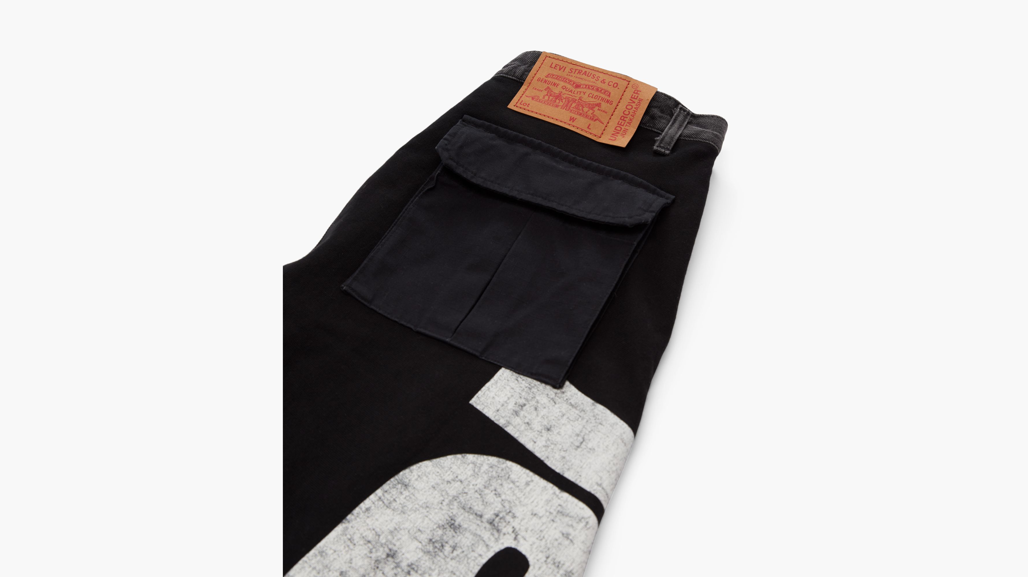 Levi's® X Undercover Hybrid Denim Sweat Pant - Black | Levi's® US