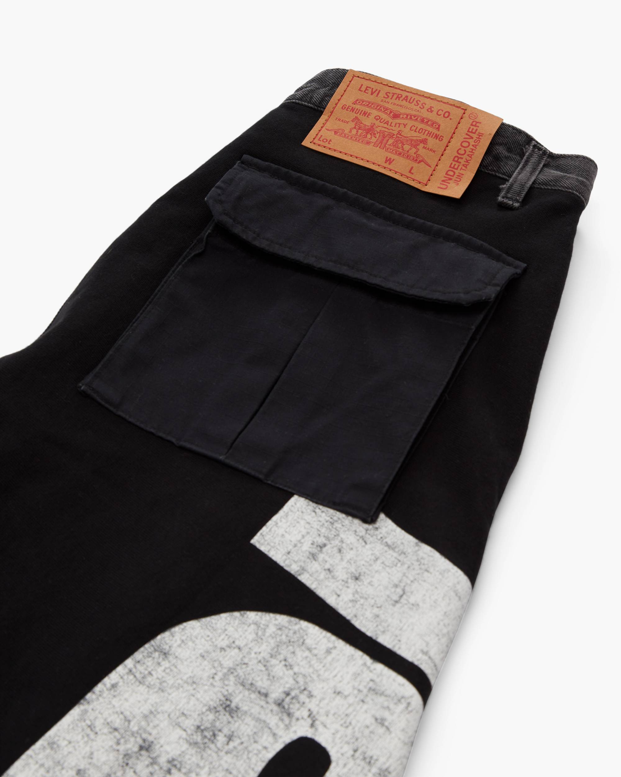 Levi's® X Undercover Hybrid Denim Sweat Pant - Black Levi's® X Undercover Hybrid Denim Sweat Pant - Black