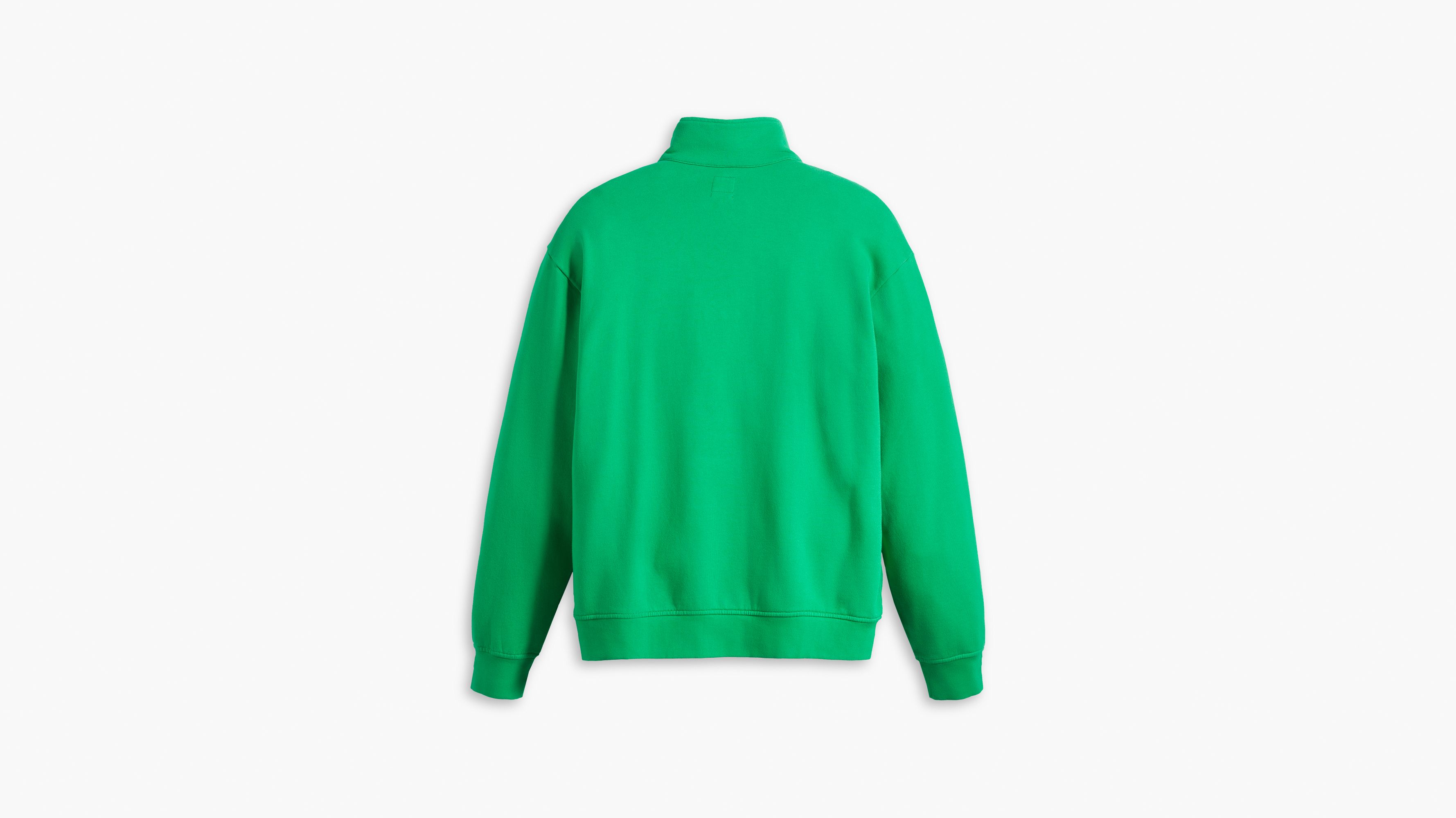 Relaxed Fit Graphic 1/4 Zip Sweatshirt - Green | Levi's® US