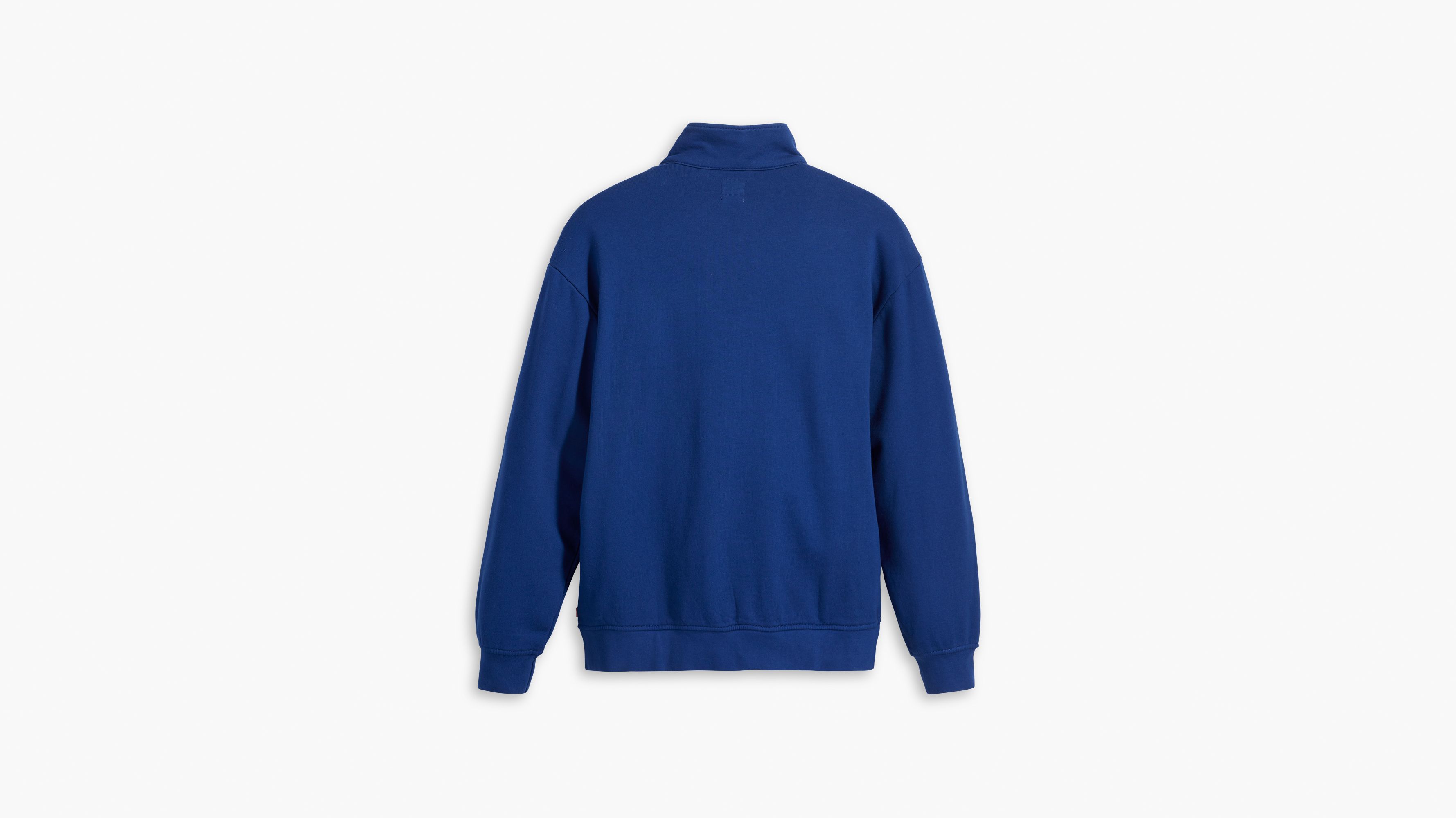 Relaxed Fit Graphic 1/4 Zip Sweatshirt - Blue | Levi's® US